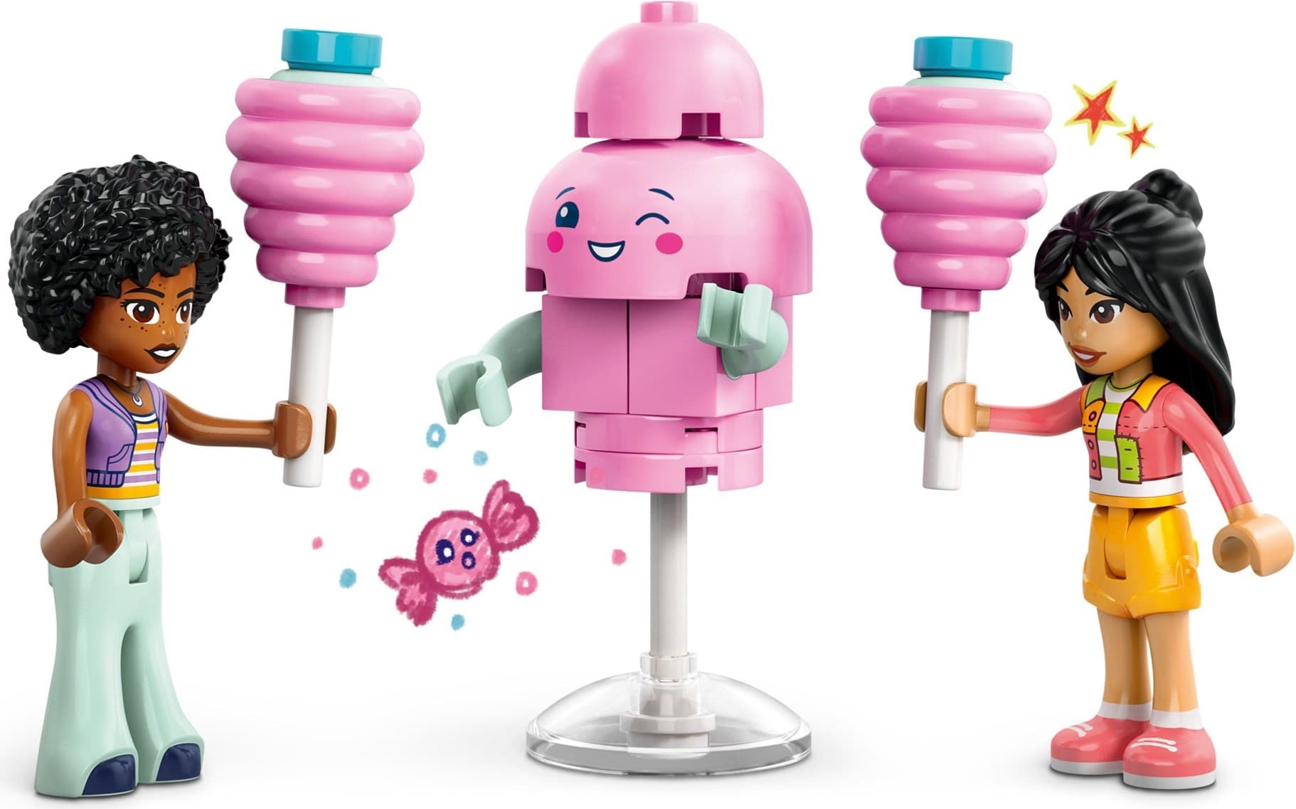 Cotton Candy Stand and Scooter