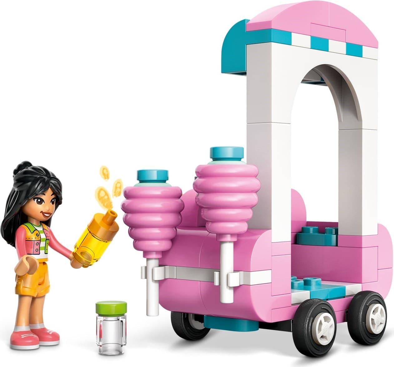 Cotton Candy Stand and Scooter