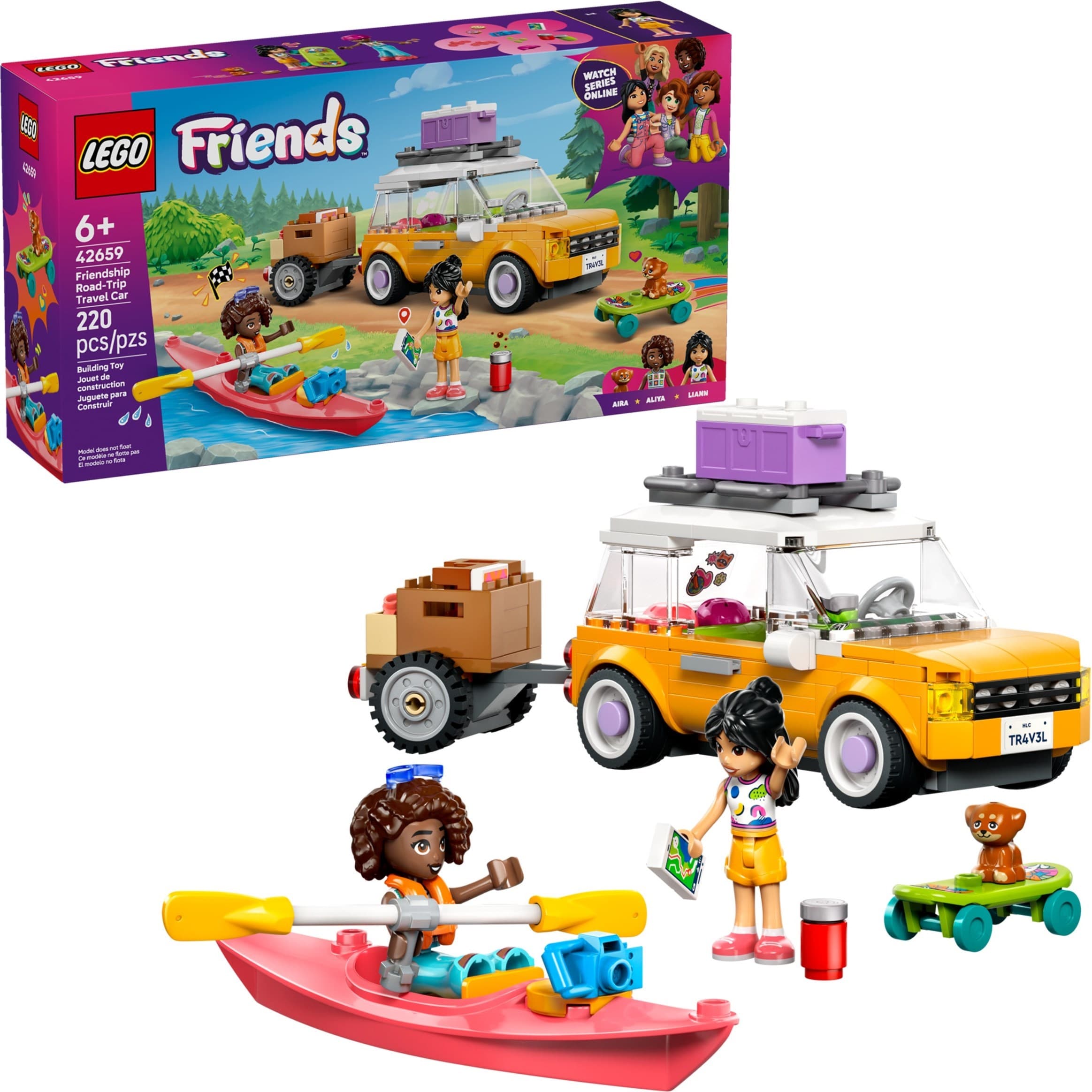 Friendship Road-Trip Travel Car