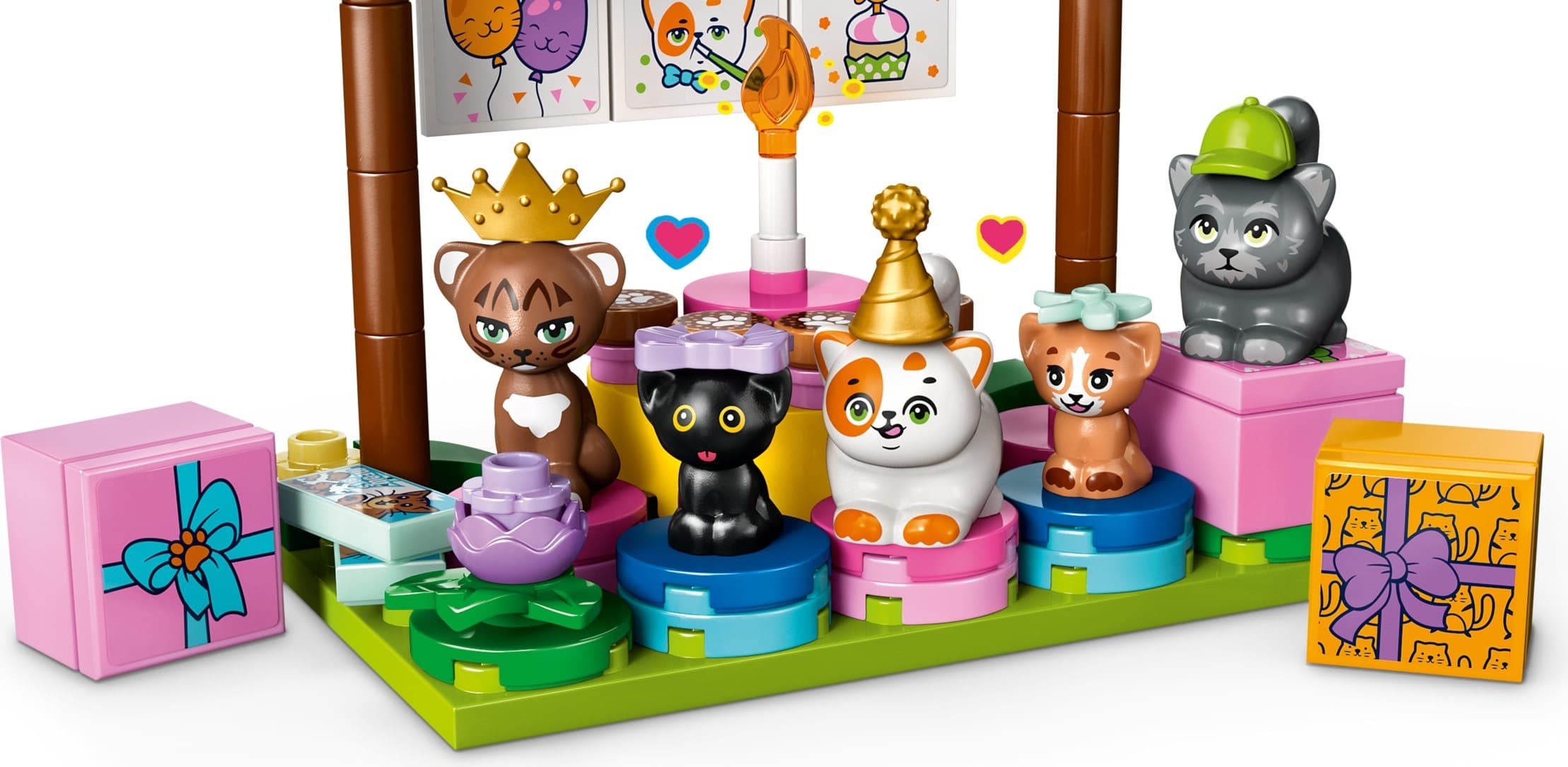 Cat Birthday Party & Tree House