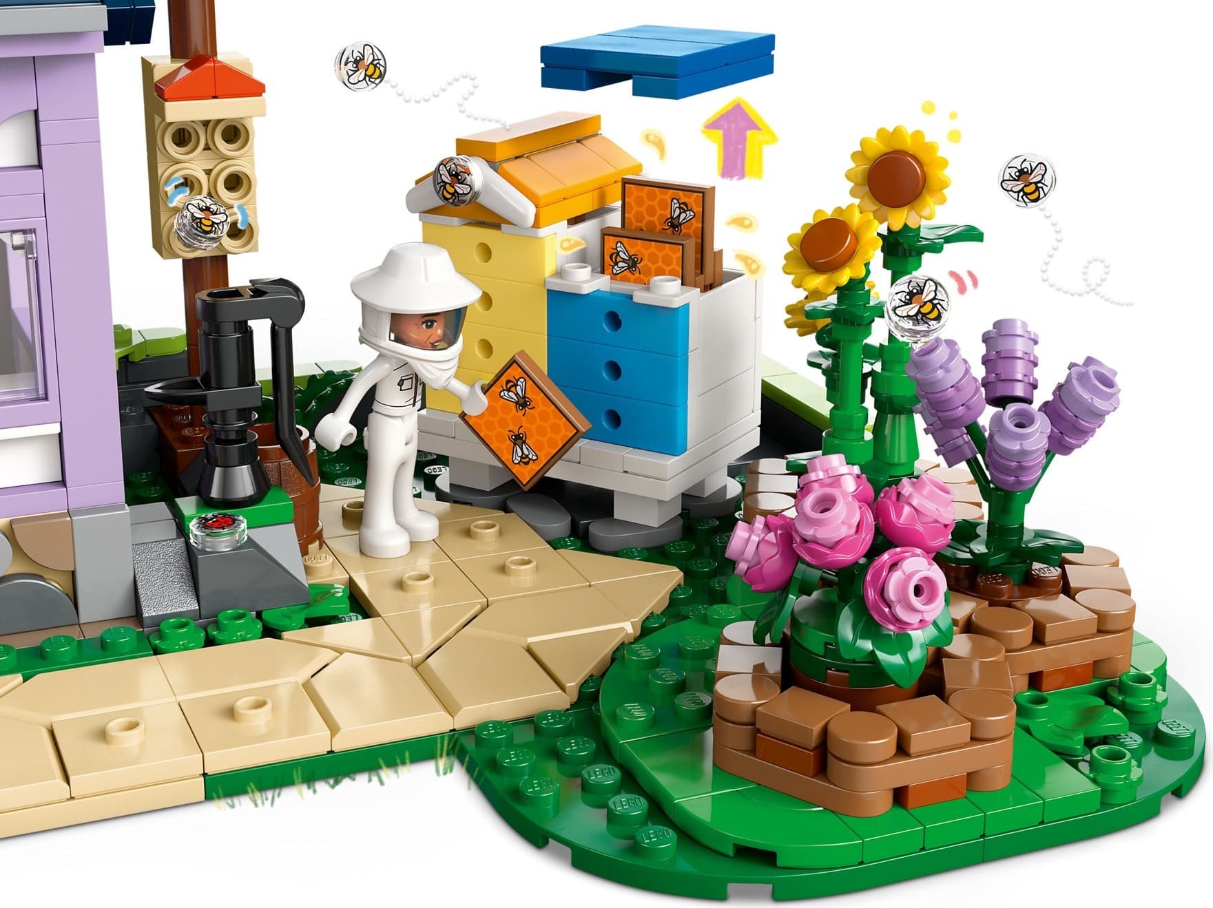 Beekeepers' House and Flower Garden