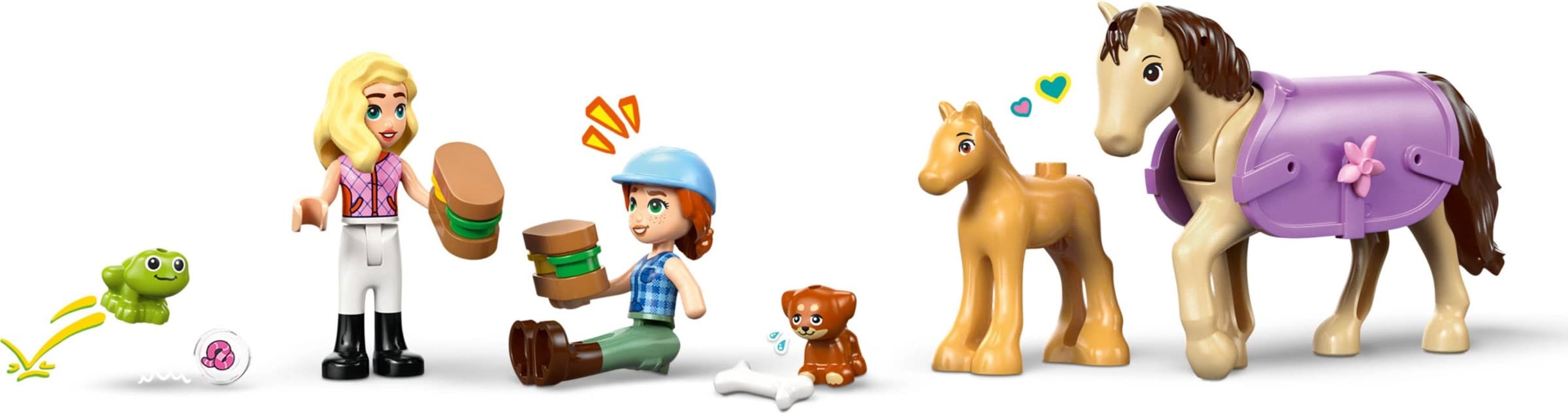 Horse & Baby Foal Trailer
