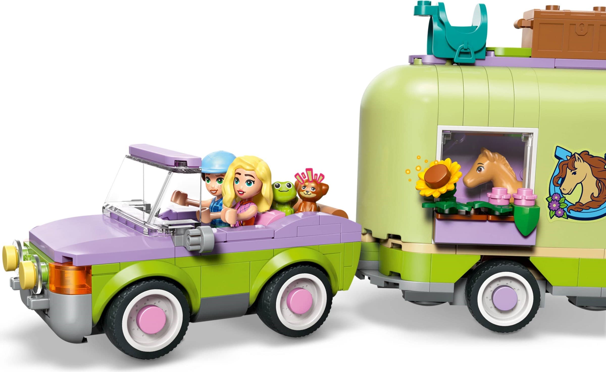 Horse & Baby Foal Trailer