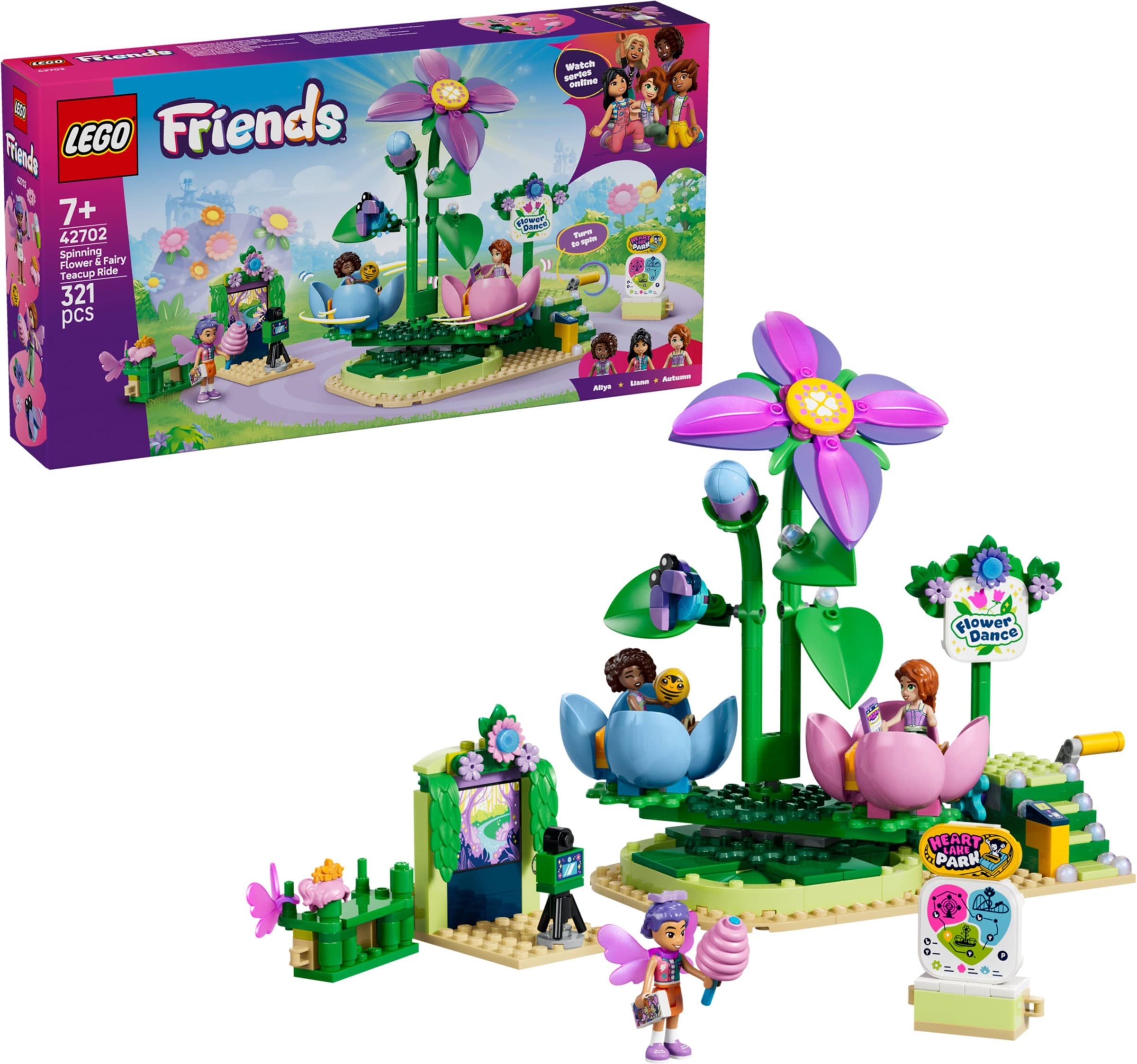 Spinning Flower & Fairy Teacup Ride