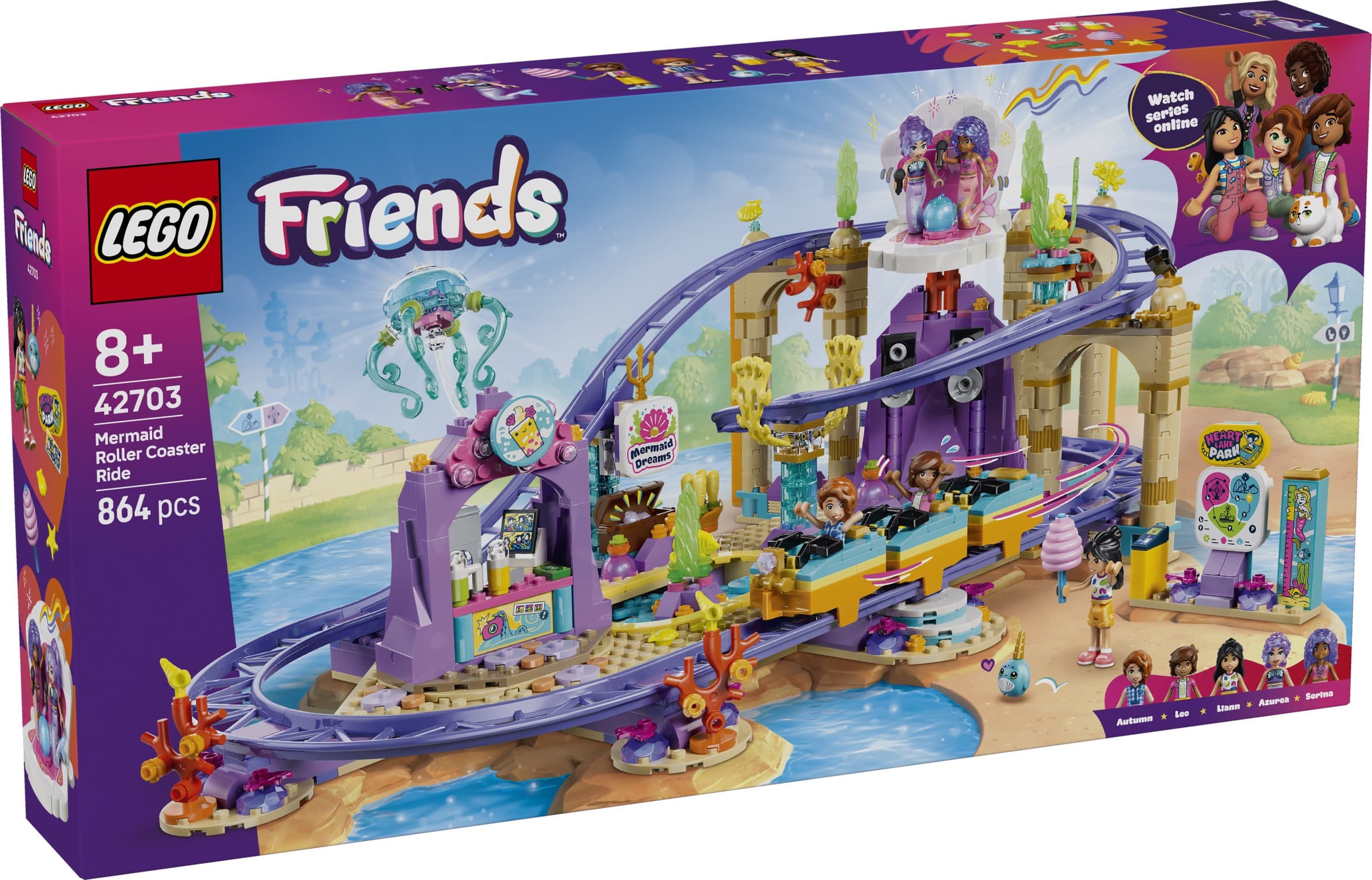 Mermaid Roller Coaster Ride