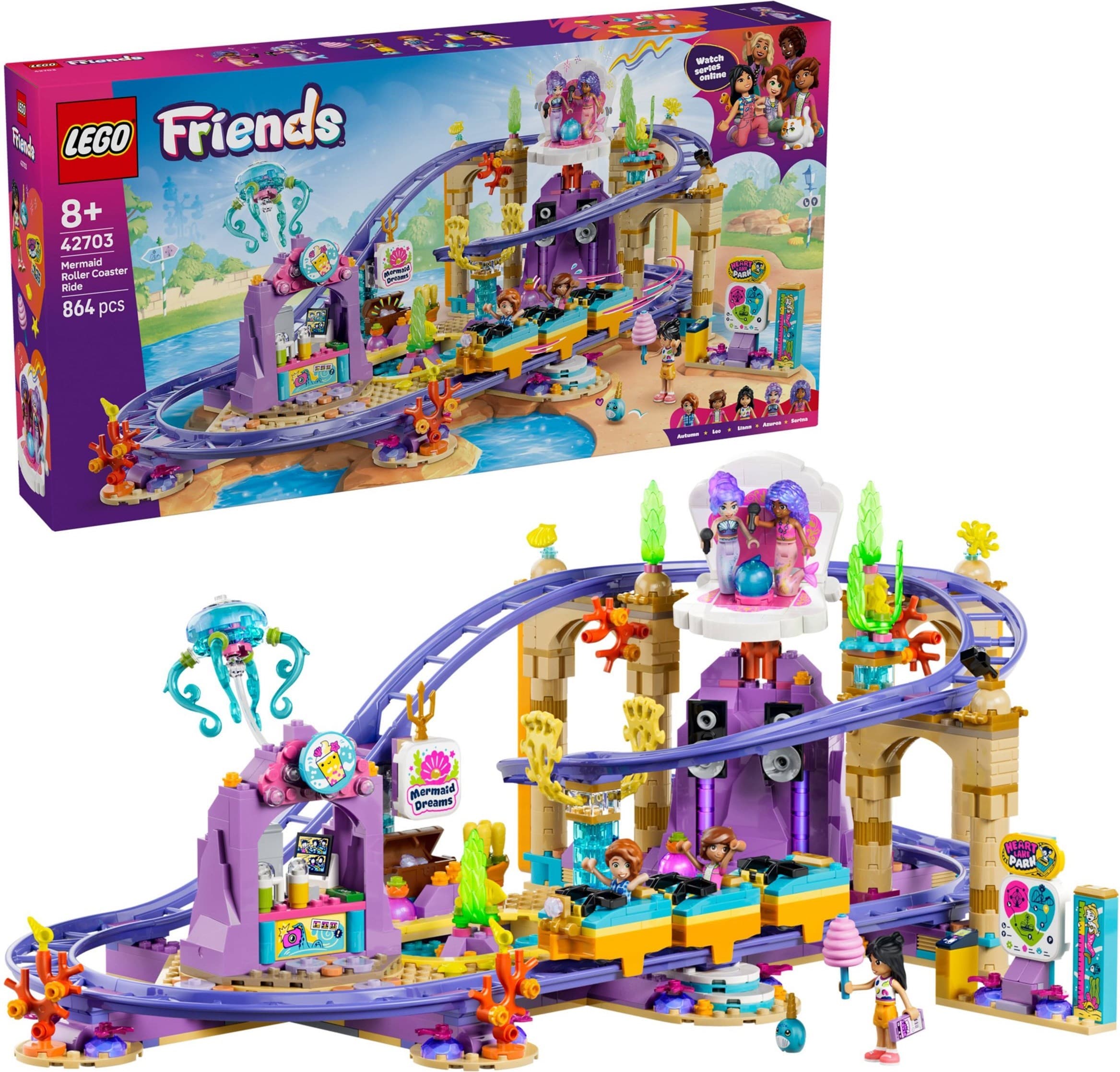Mermaid Roller Coaster Ride