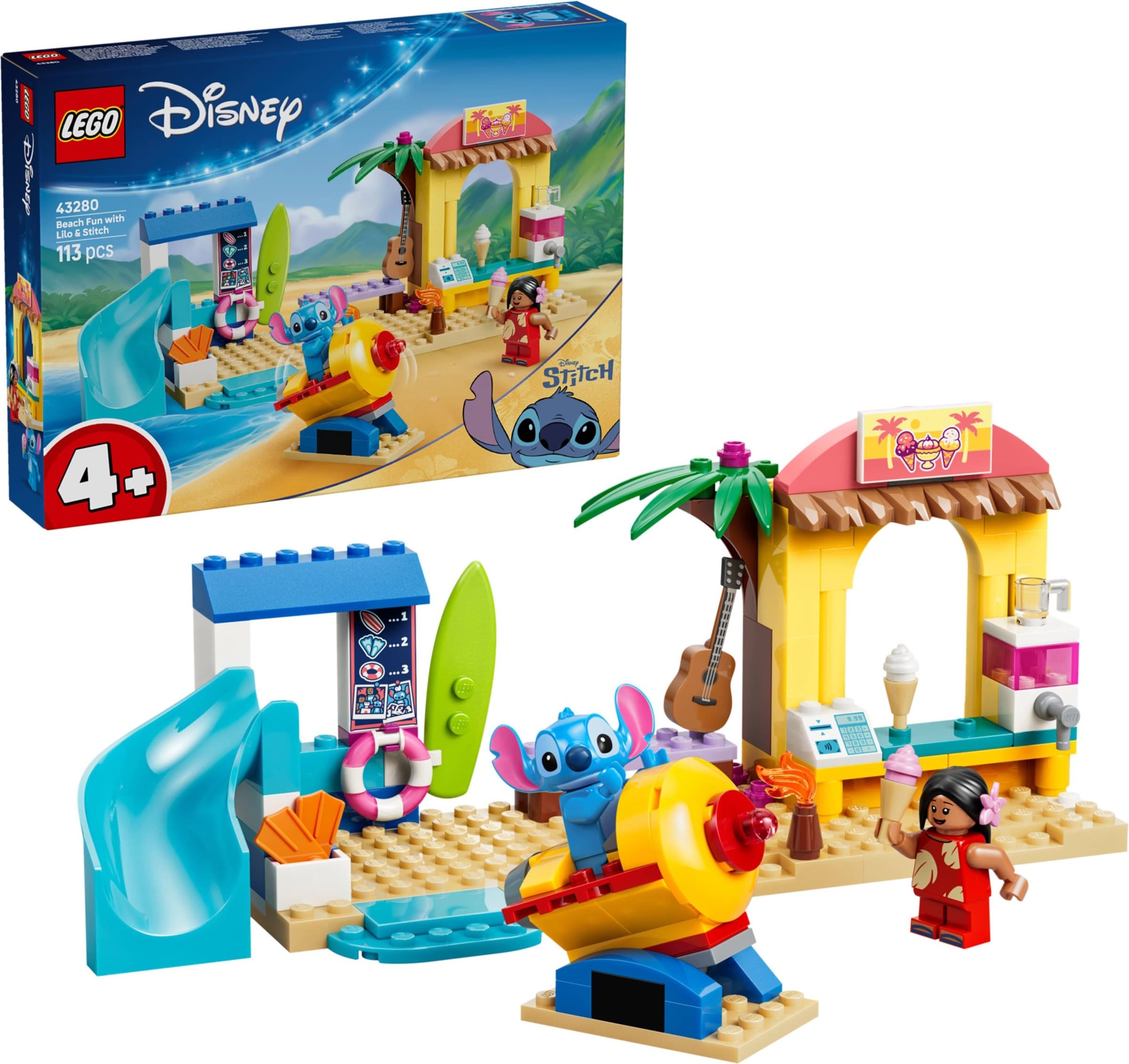 Beach Fun with Lilo & Stitch