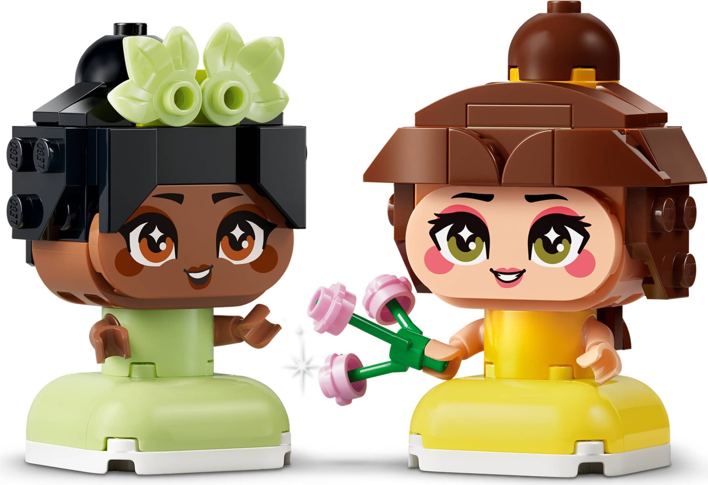 Mini Belle & Tiana with Castle