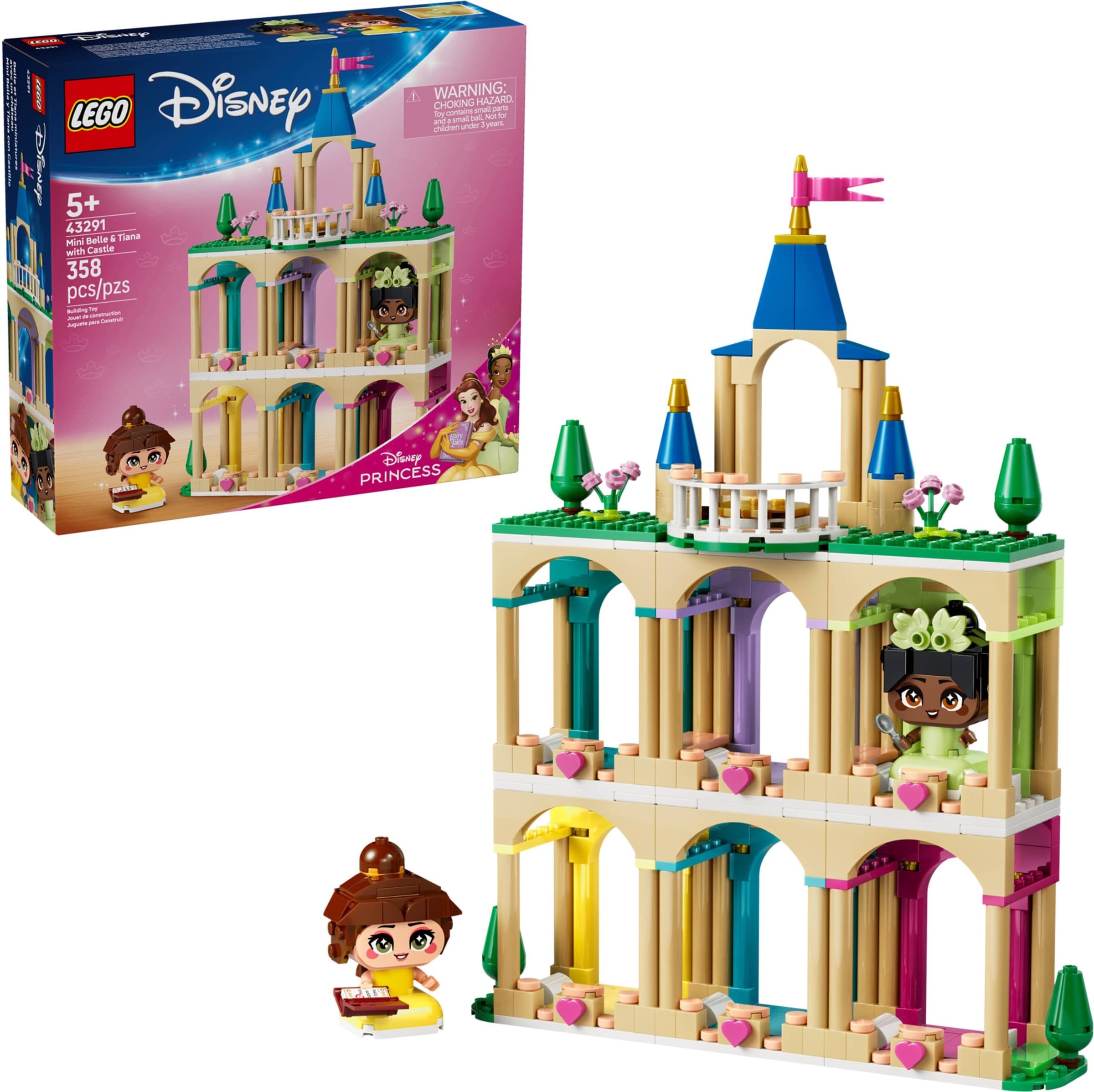 Mini Belle & Tiana with Castle