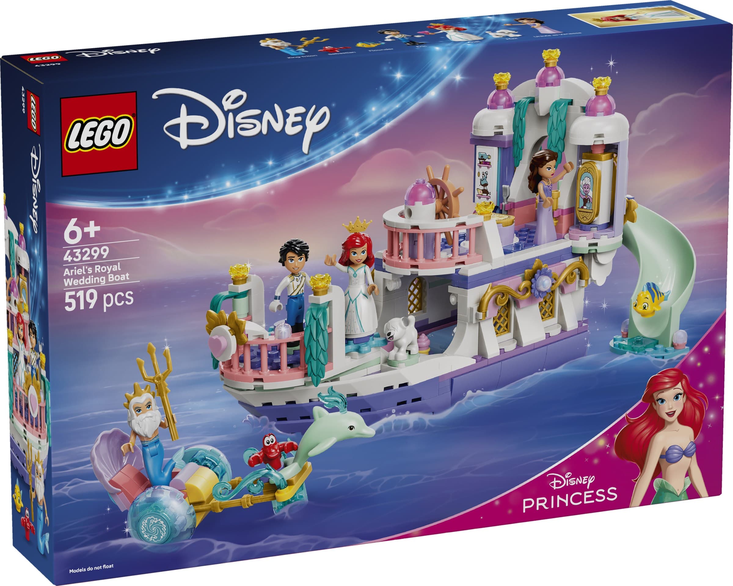 Ariel's Royal Wedding Boat