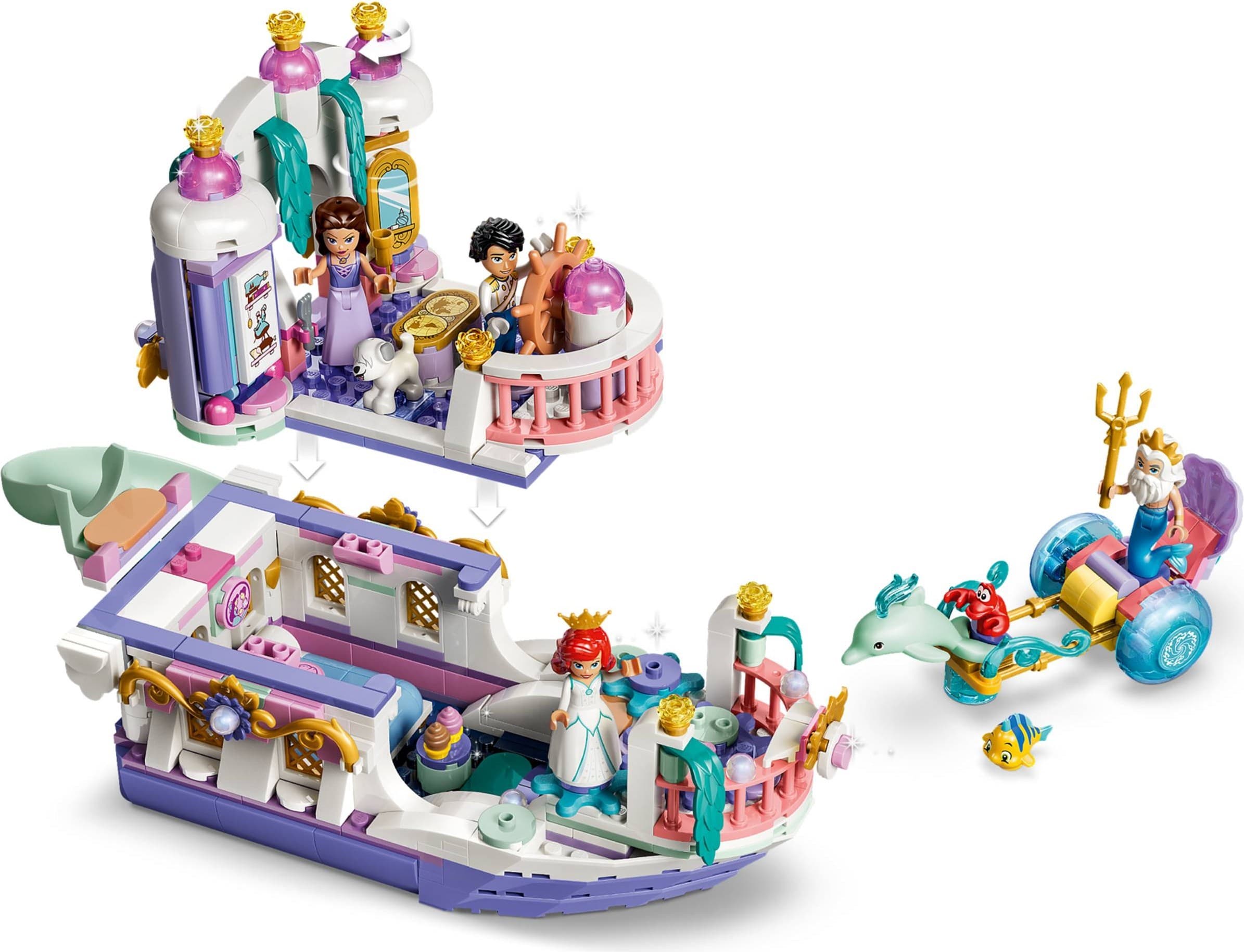 Ariel's Royal Wedding Boat
