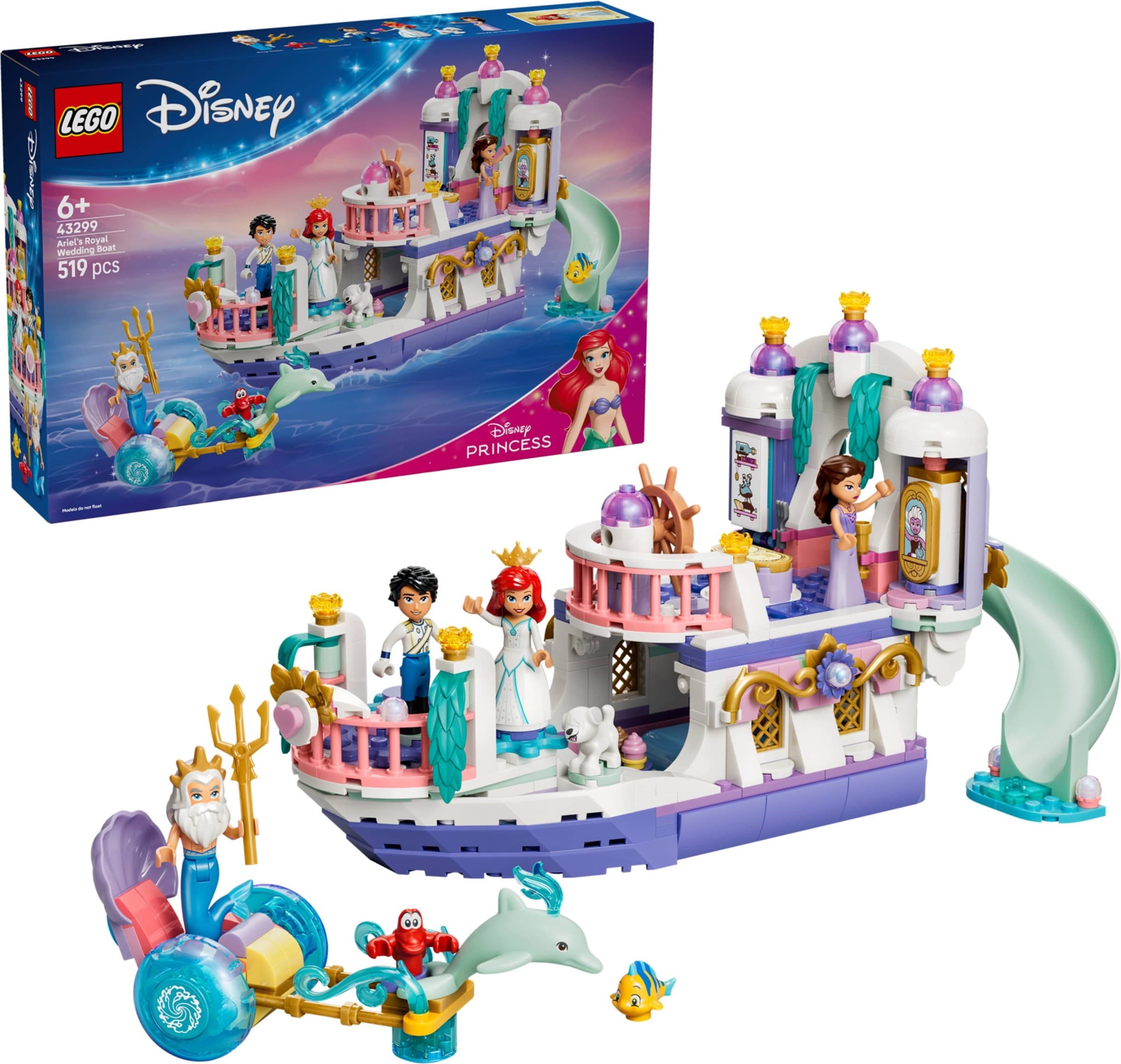 Ariel's Royal Wedding Boat