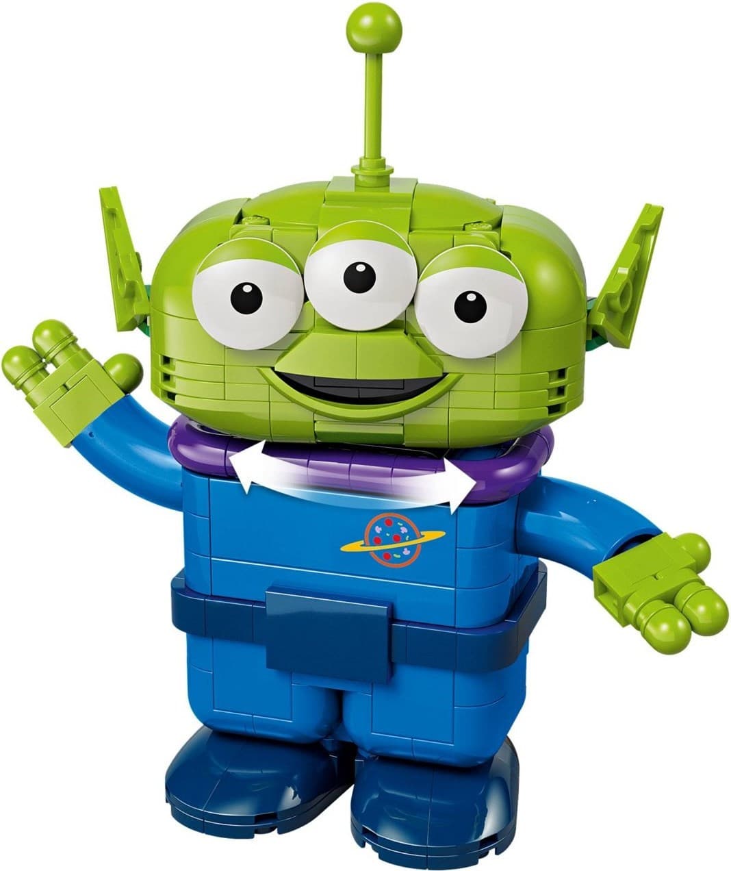 Alien with Pizza Planet Rocket Ride