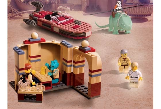 Mos Eisley Cantina, Blue box