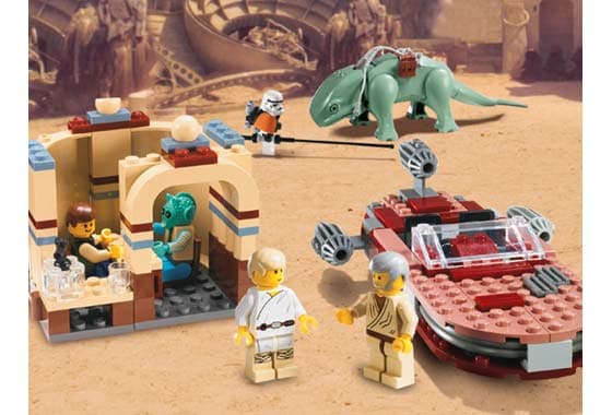 Mos Eisley Cantina, Blue box