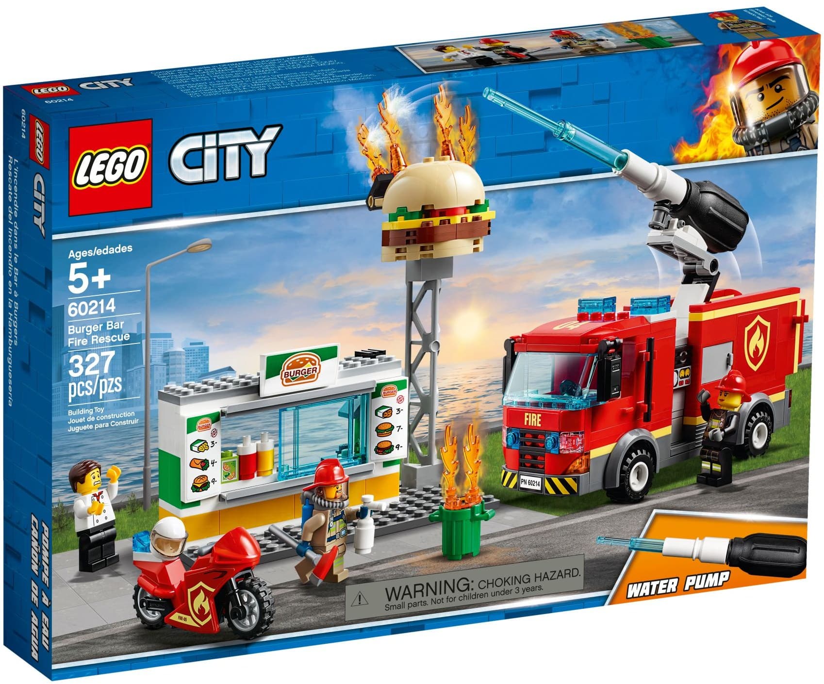 Burger Bar Fire Rescue