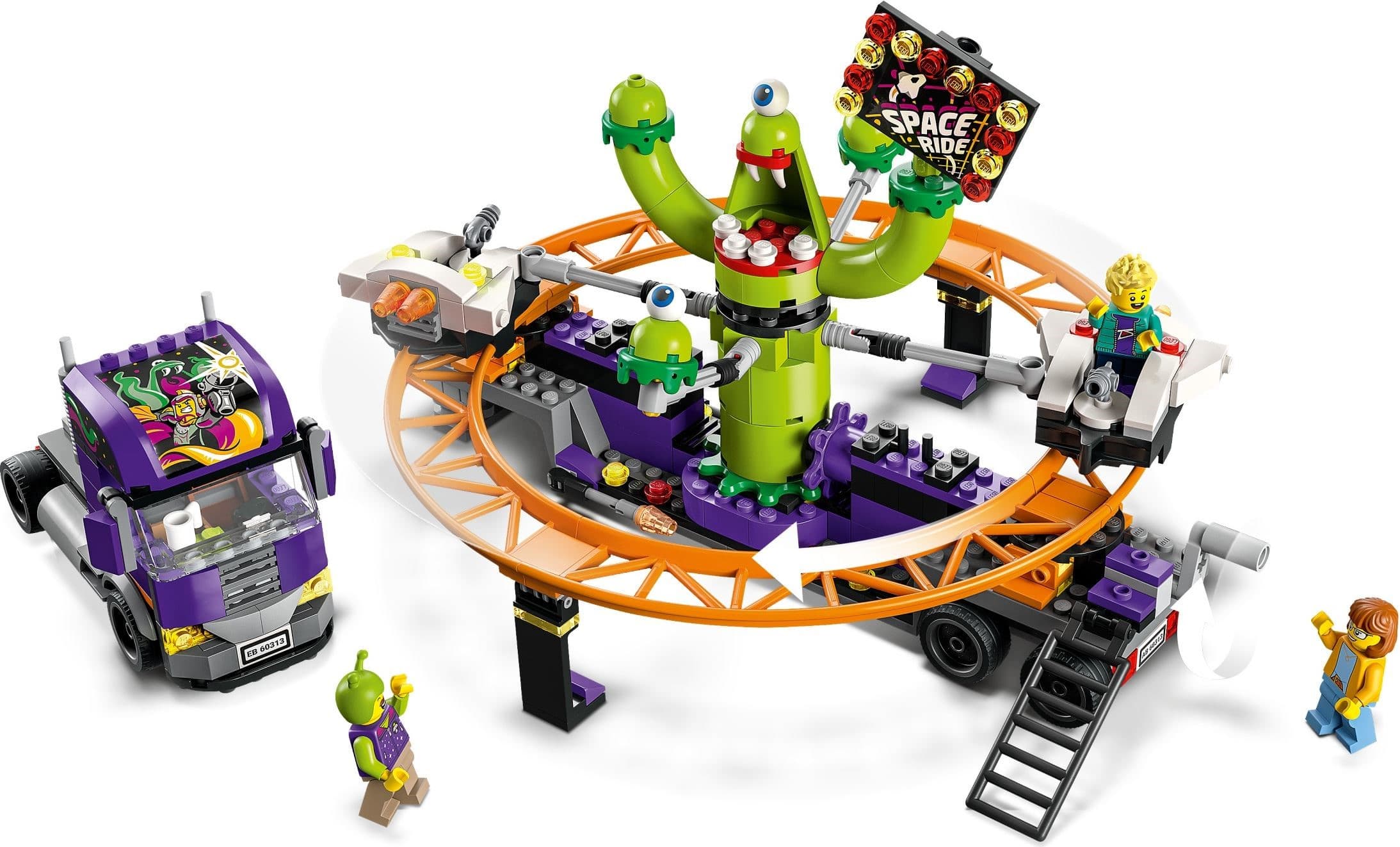 Space Ride Amusement Truck