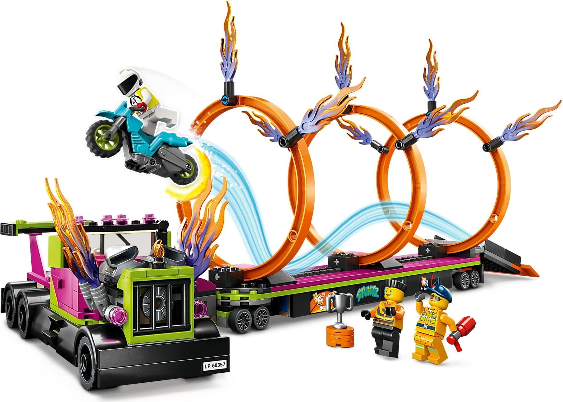 Stunt Truck & Ring of Fire Challenge