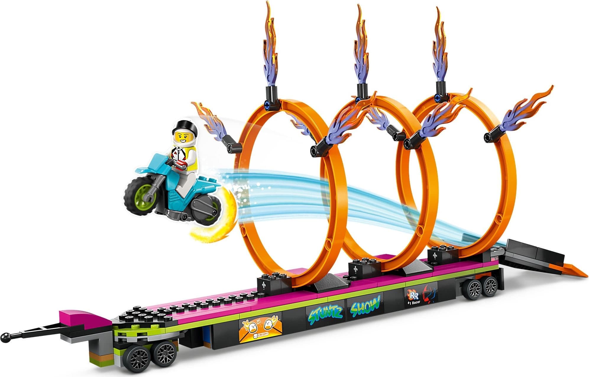Stunt Truck & Ring of Fire Challenge
