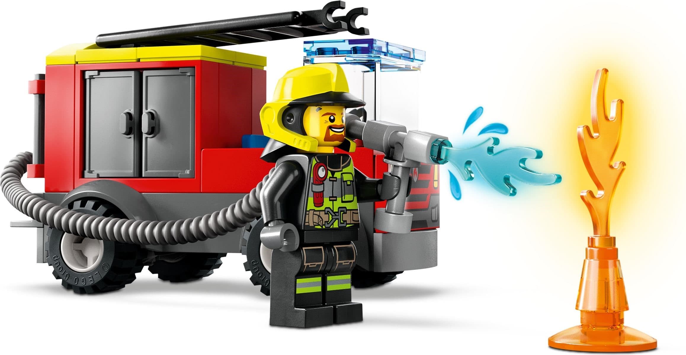 Fire Station and Fire Truck