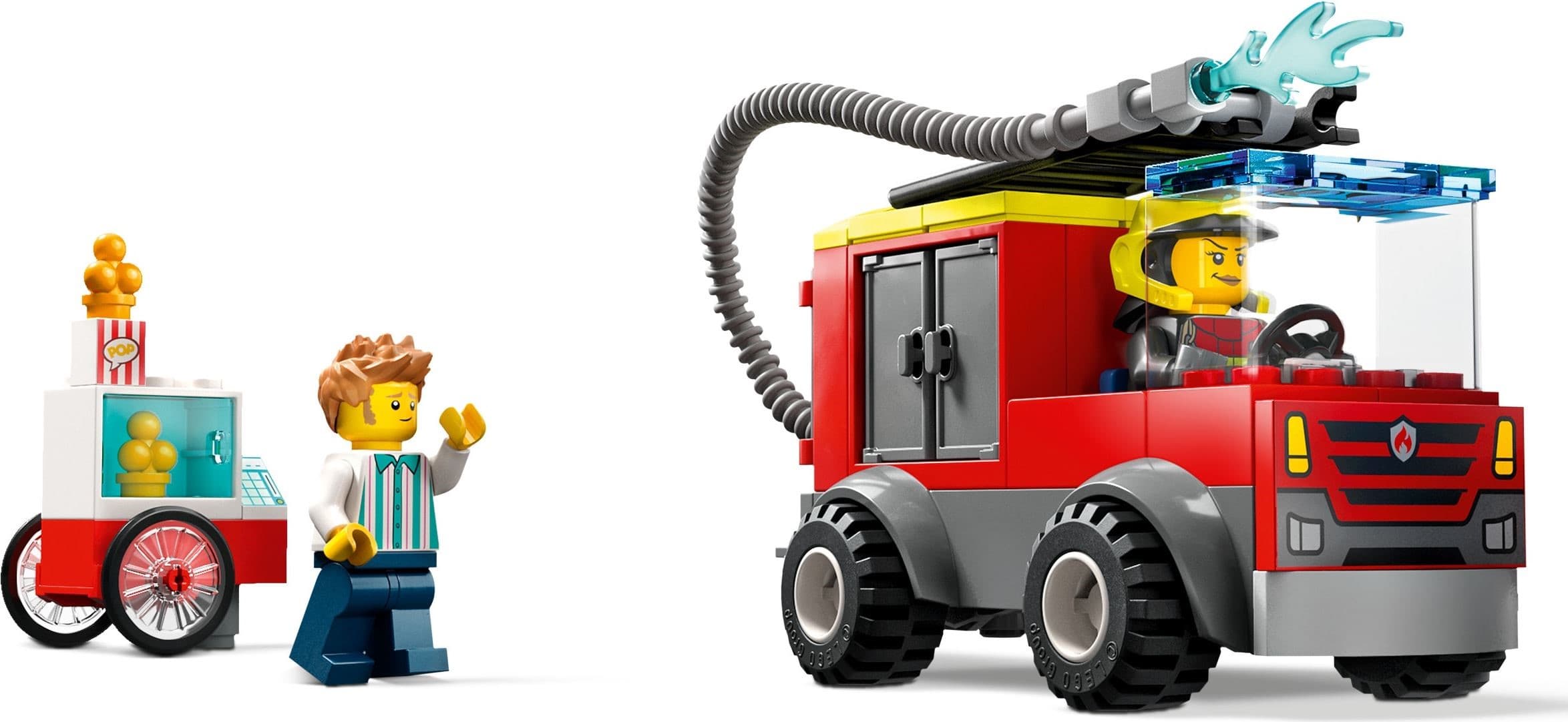 Fire Station and Fire Truck