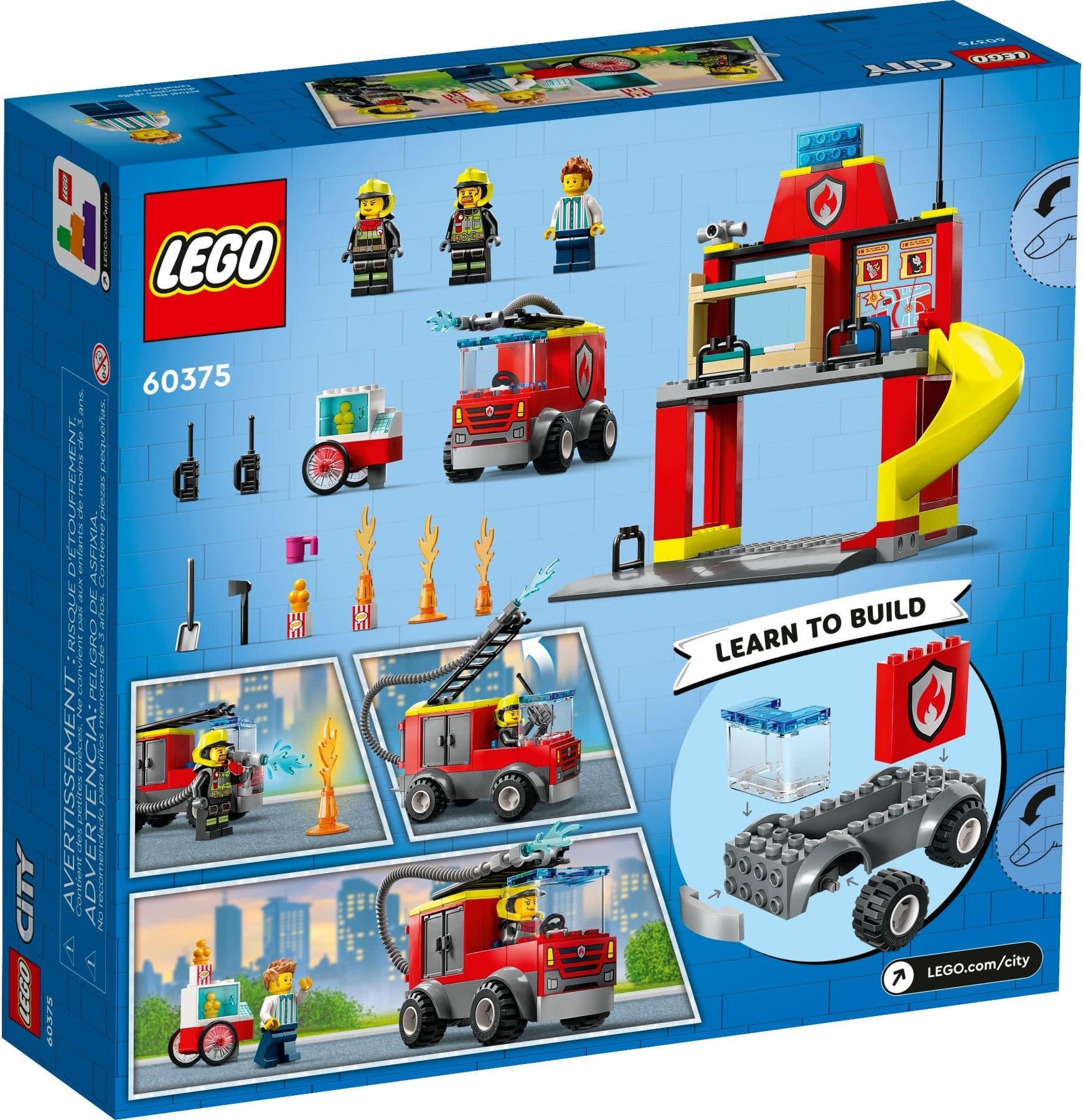 Fire Station and Fire Truck