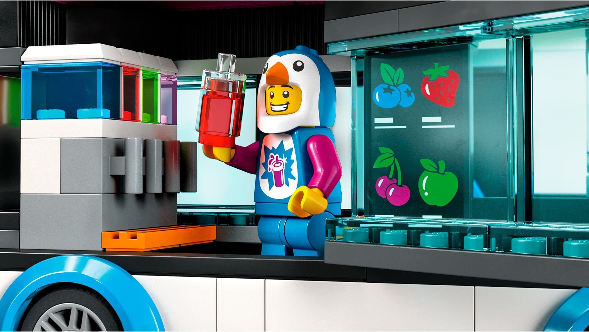 Penguin Slushy Van