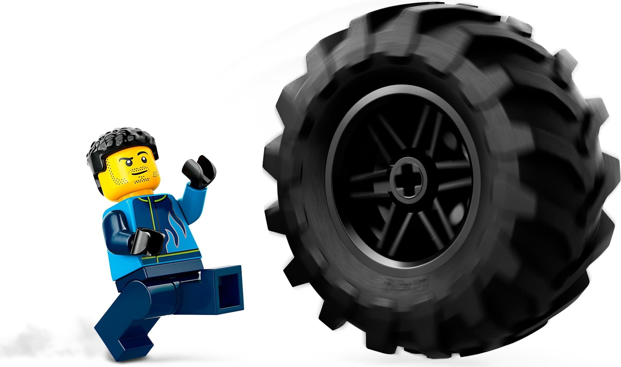 Blue Monster Truck
