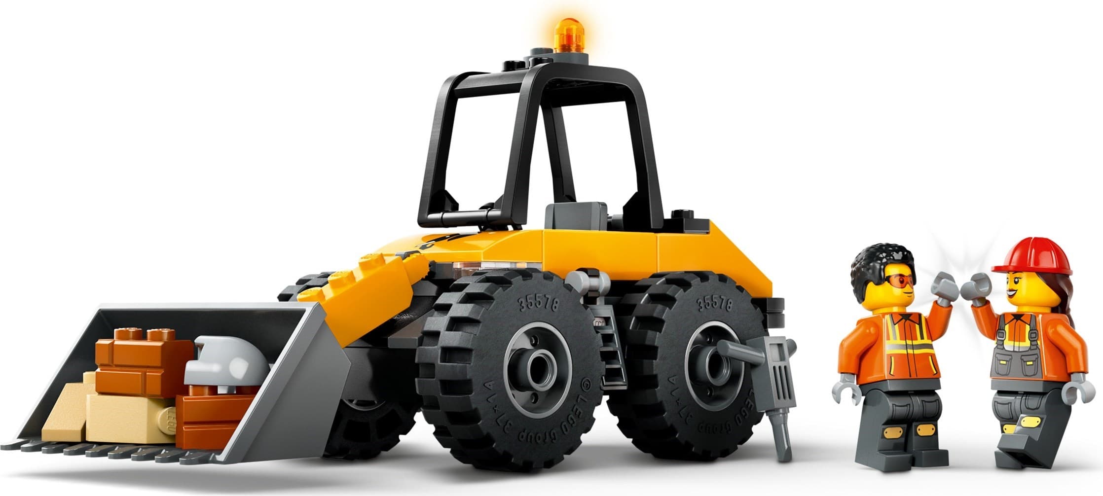 Yellow Construction Wheel Loader