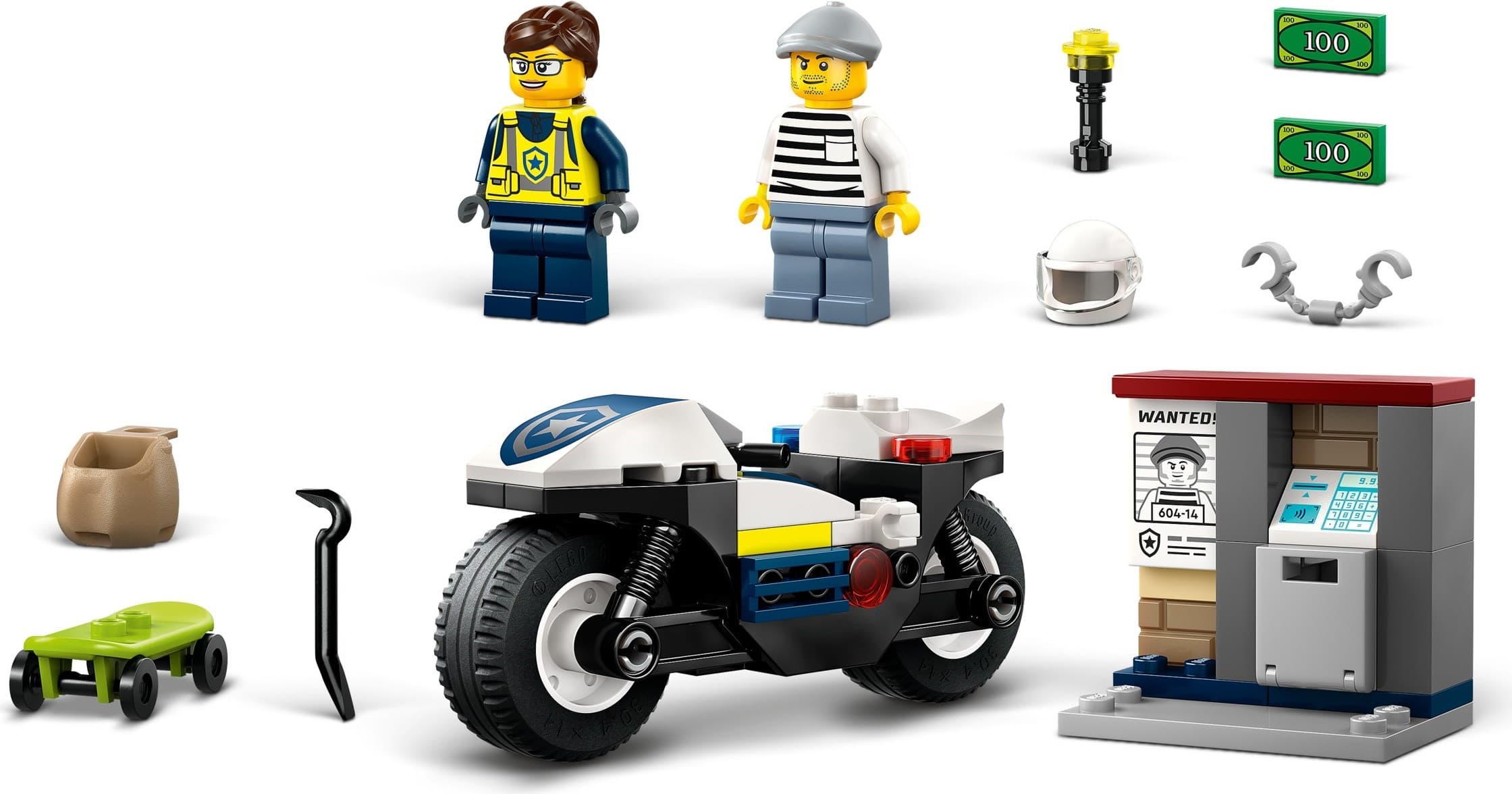 Police Motorcycle chase