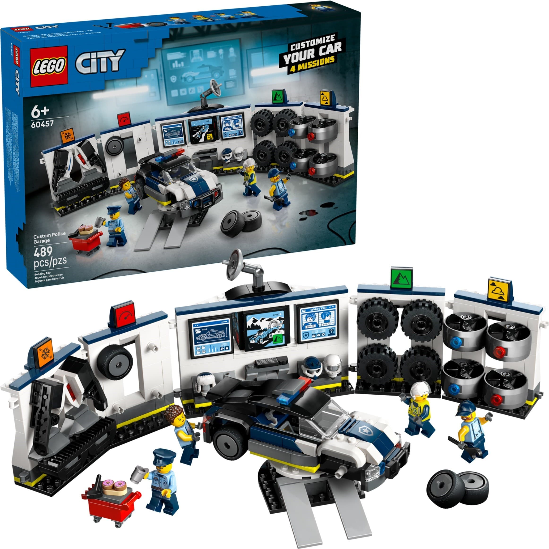 Custom Police Car garage