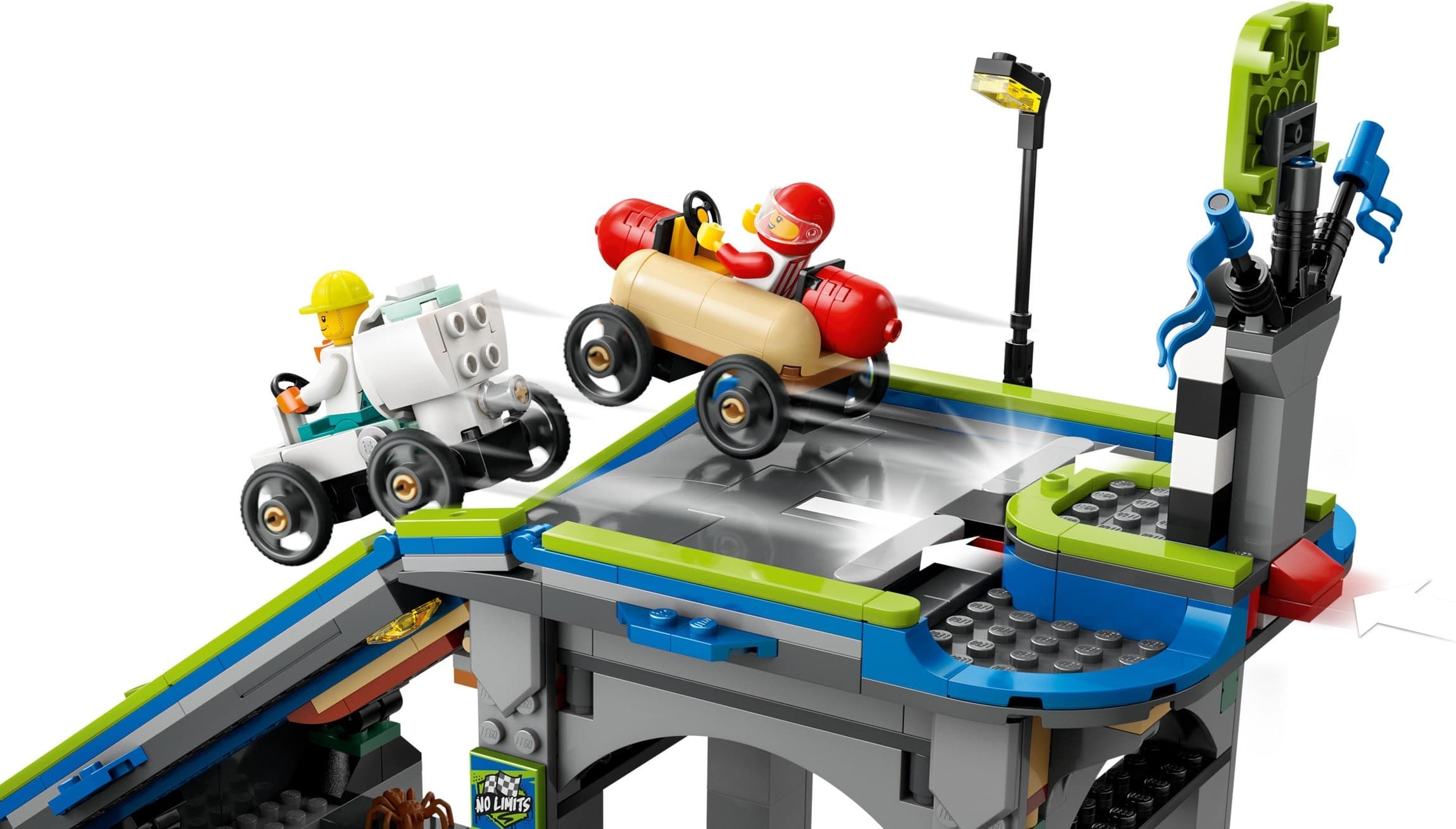 No Limits: Race Car Ramp Track