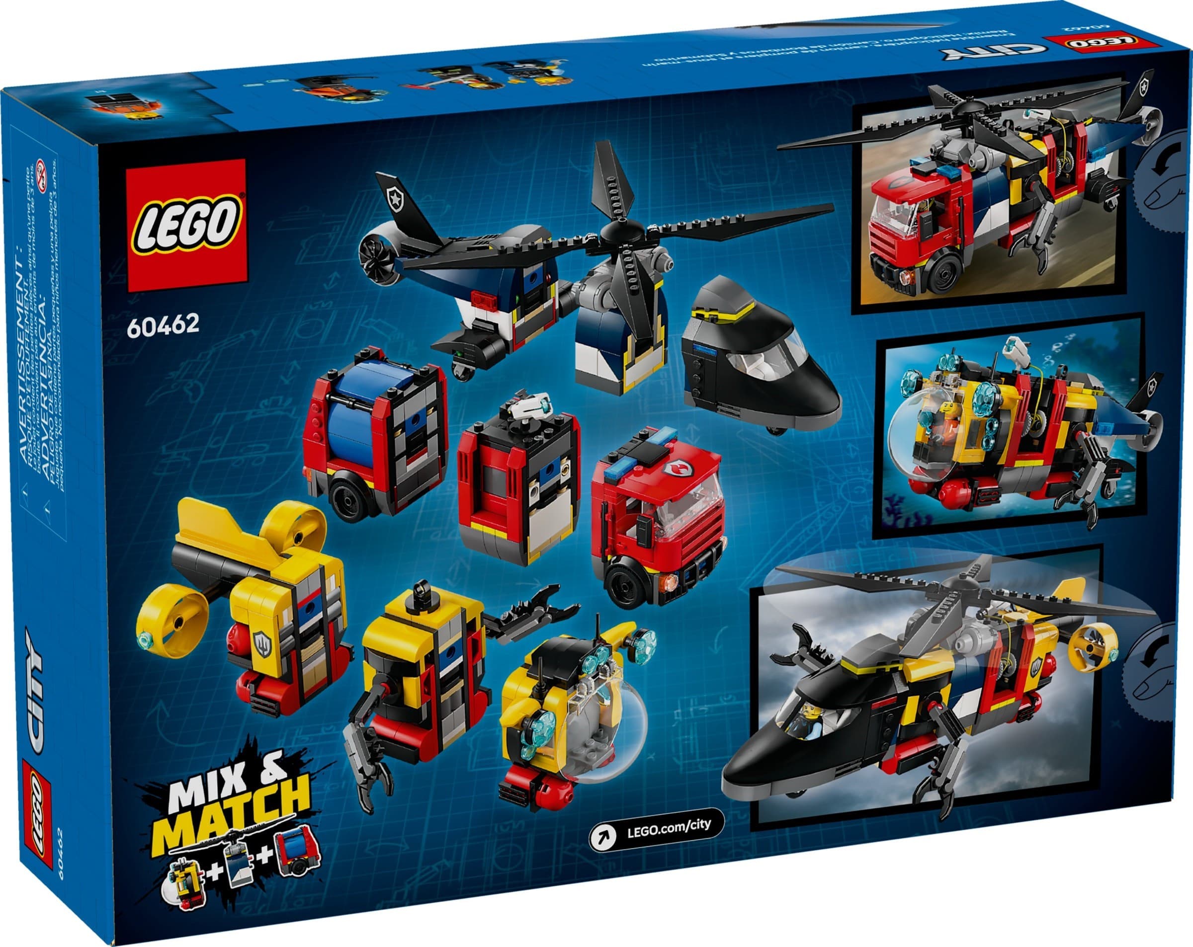 Helicopter, Fire Truck & Submarine Remix