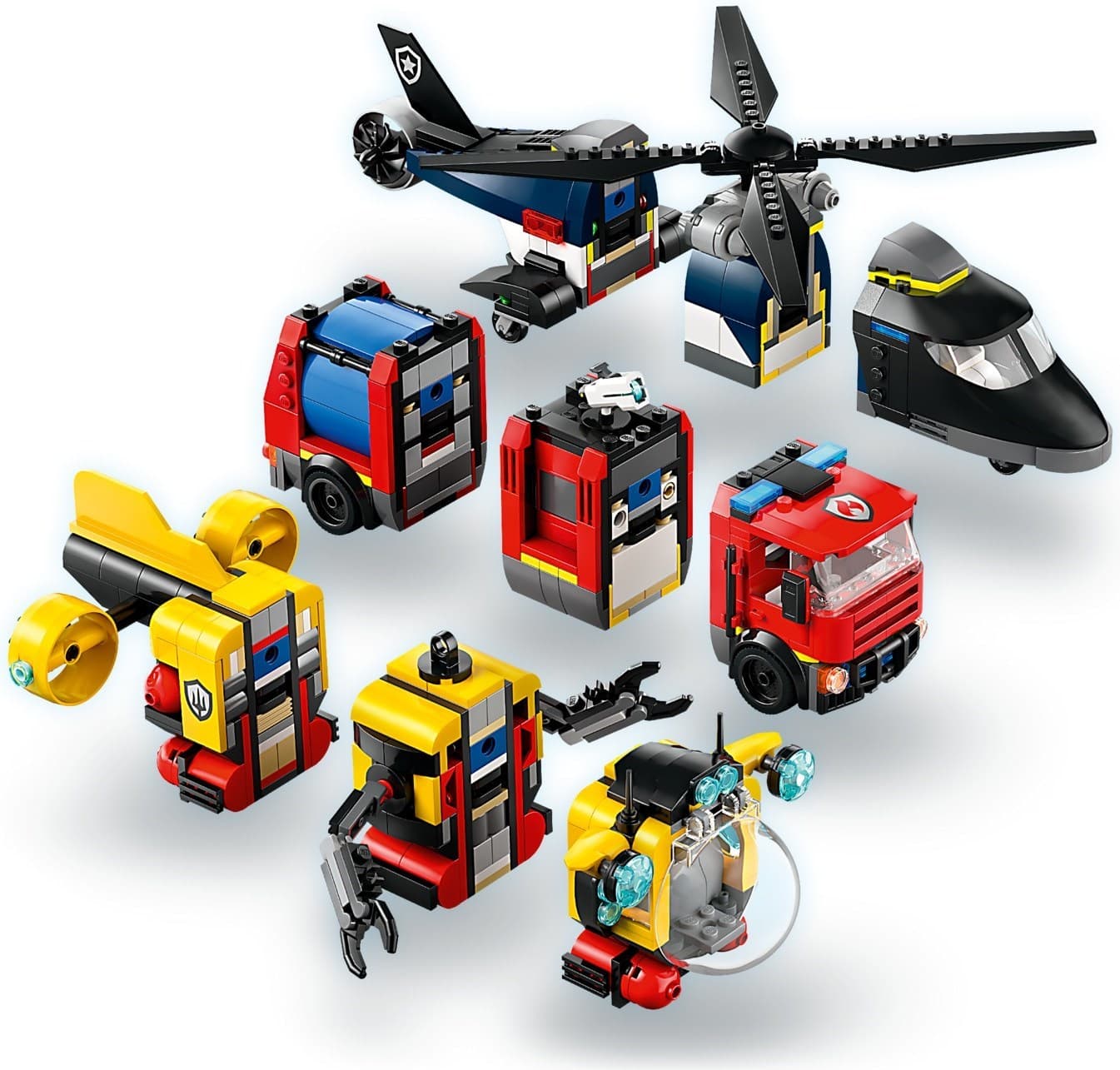 Helicopter, Fire Truck & Submarine Remix