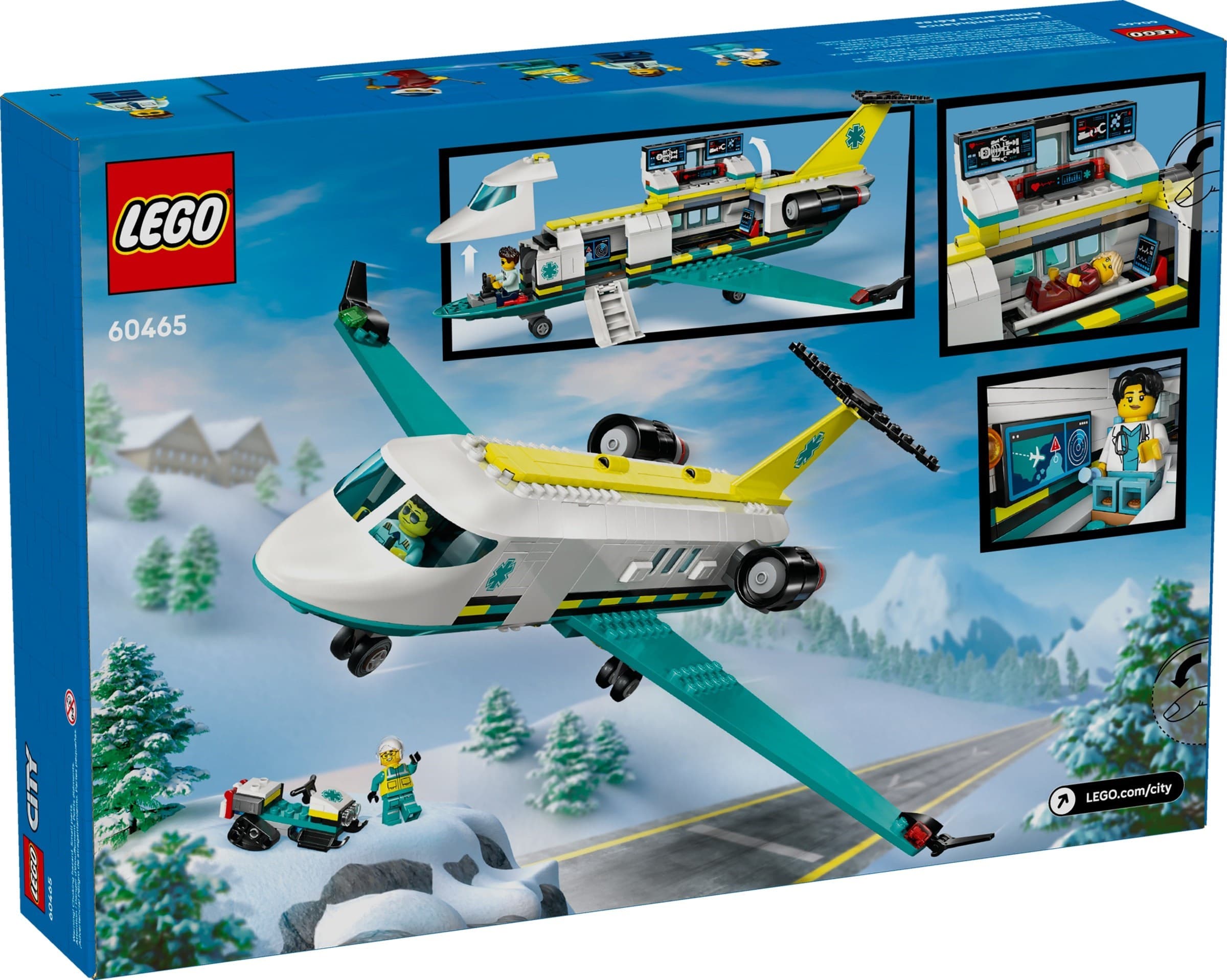 Emergency Air Ambulance Airplane