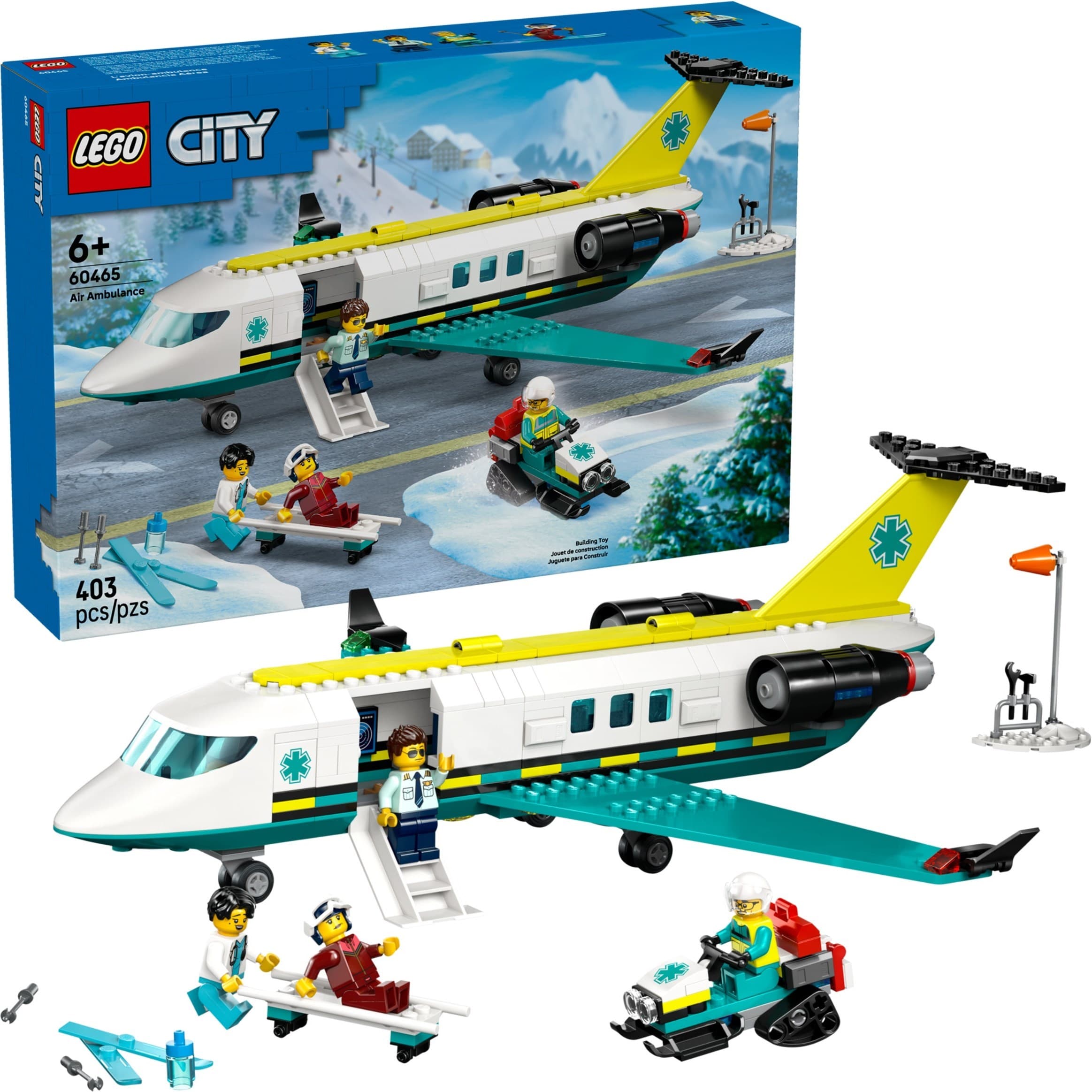 Emergency Air Ambulance Airplane