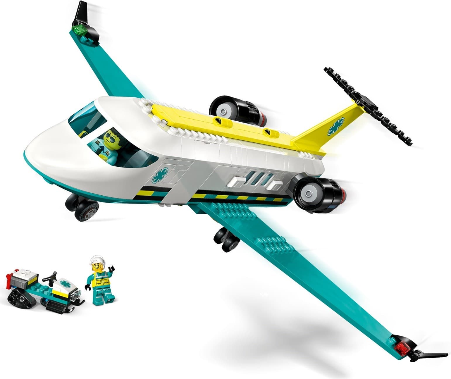 Emergency Air Ambulance Airplane