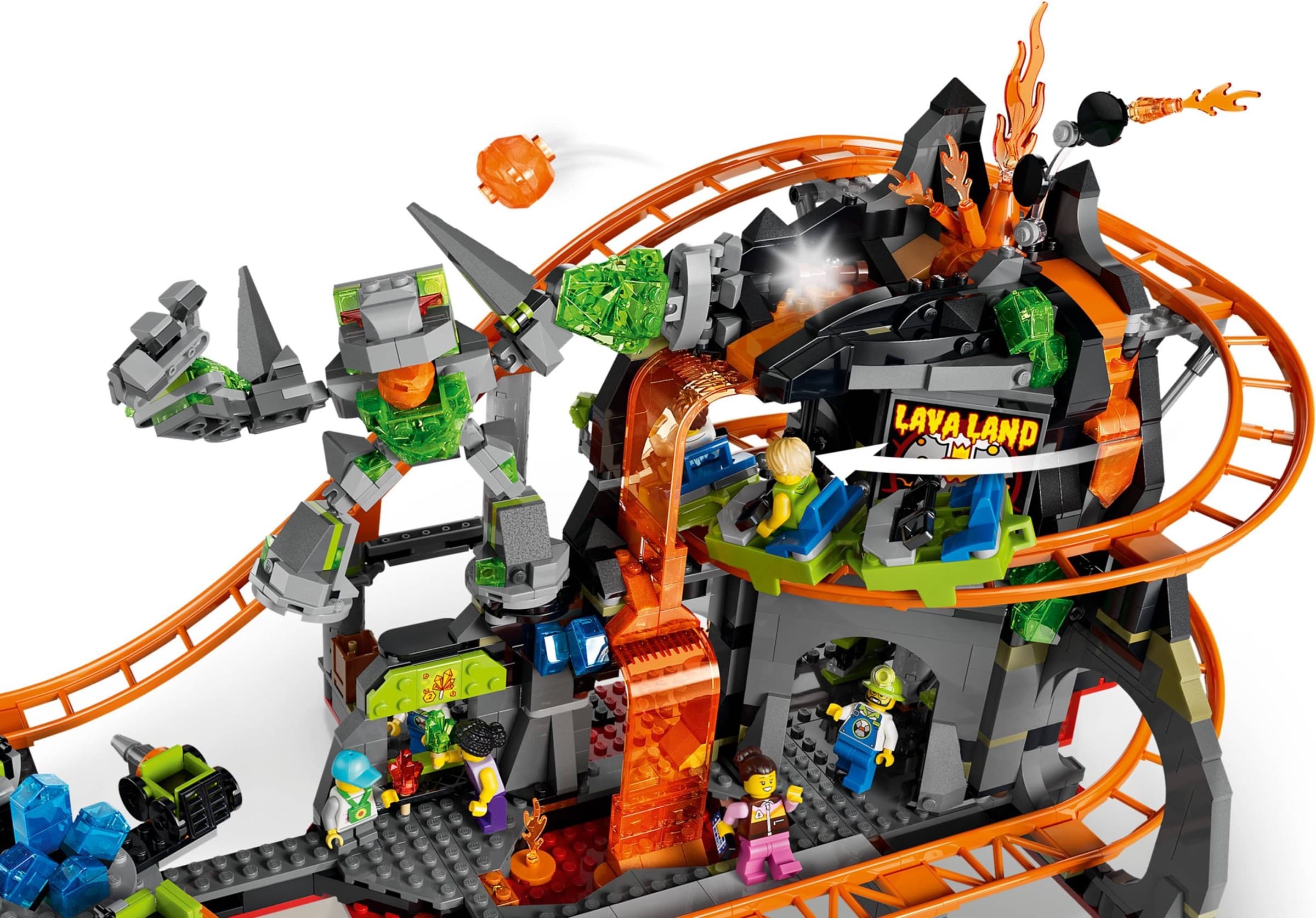 Lava Land Roller Coaster Park