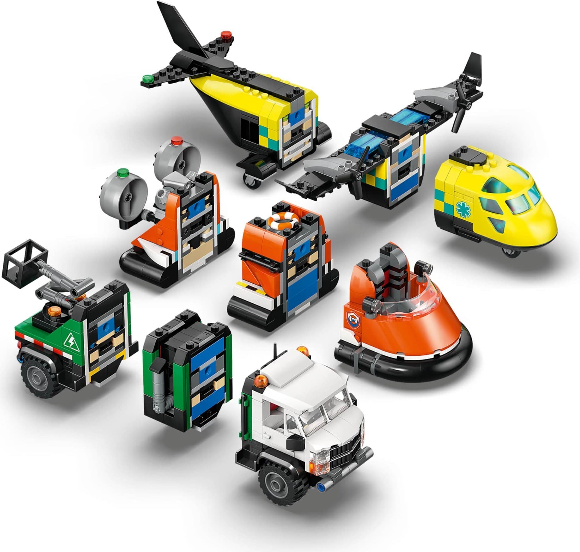 Airplane, Service Truck & Hovercraft Remix