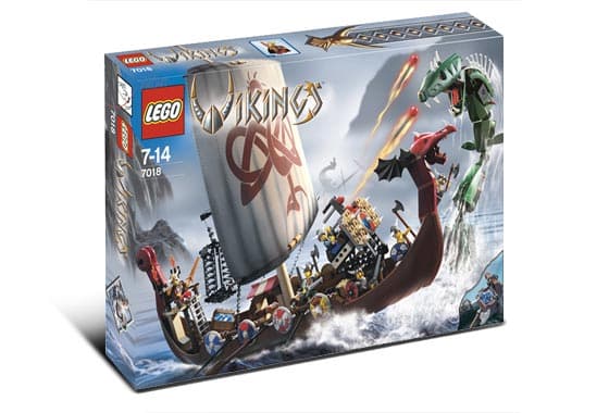 Viking Ship challenges the Midgard Serpent