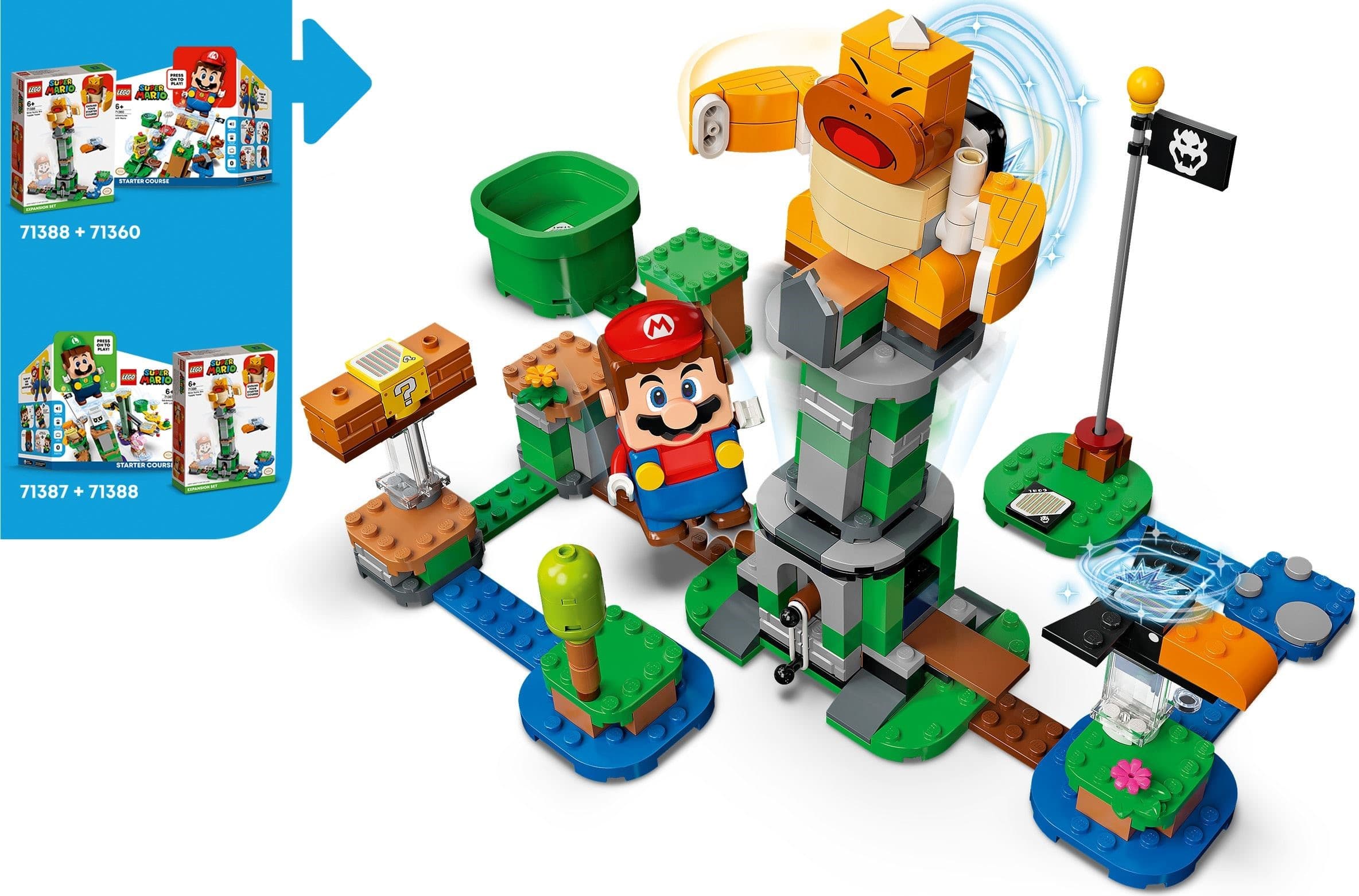Boss Sumo Bro Topple Tower Expansion Set