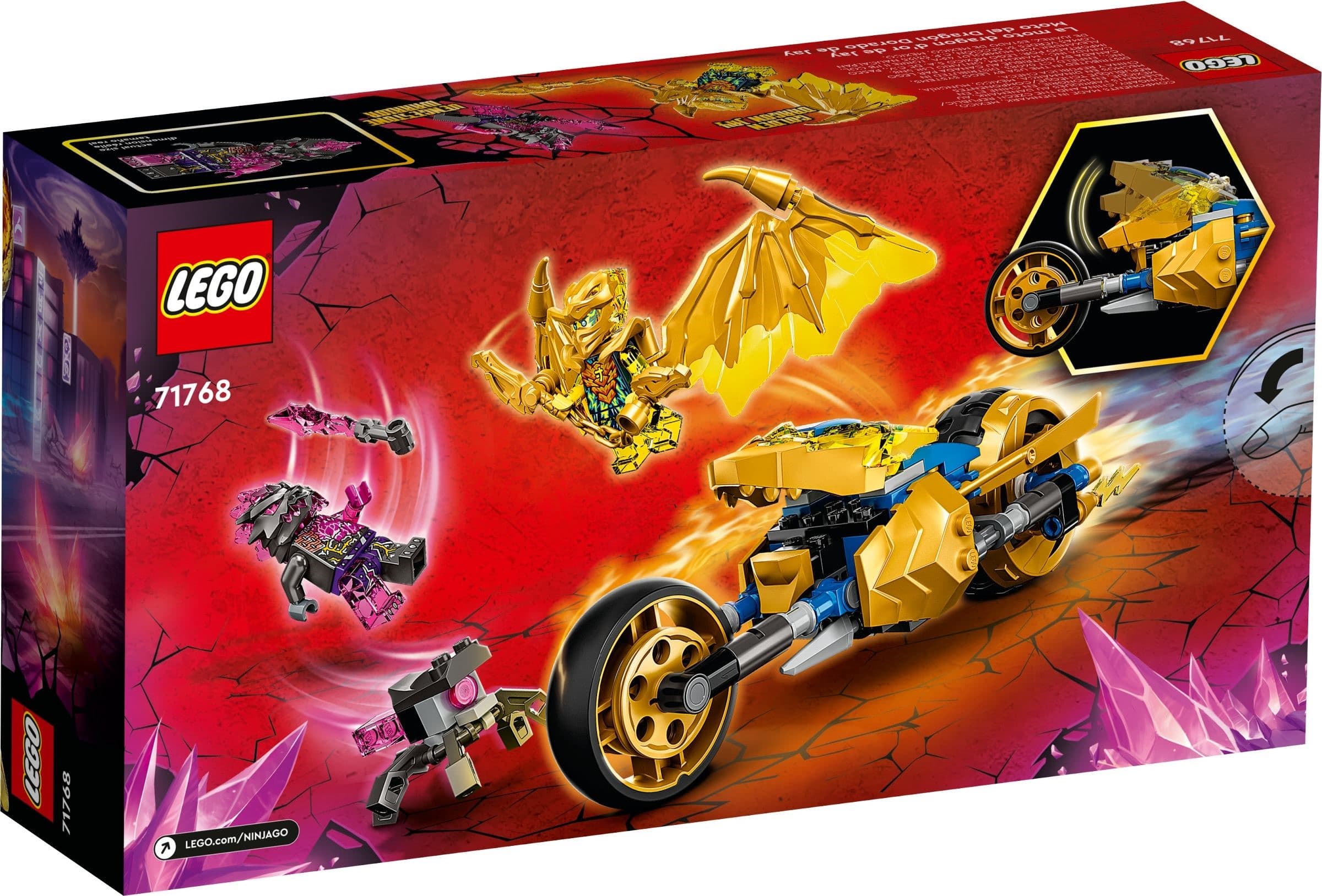Jay's Golden Dragon Motorbike