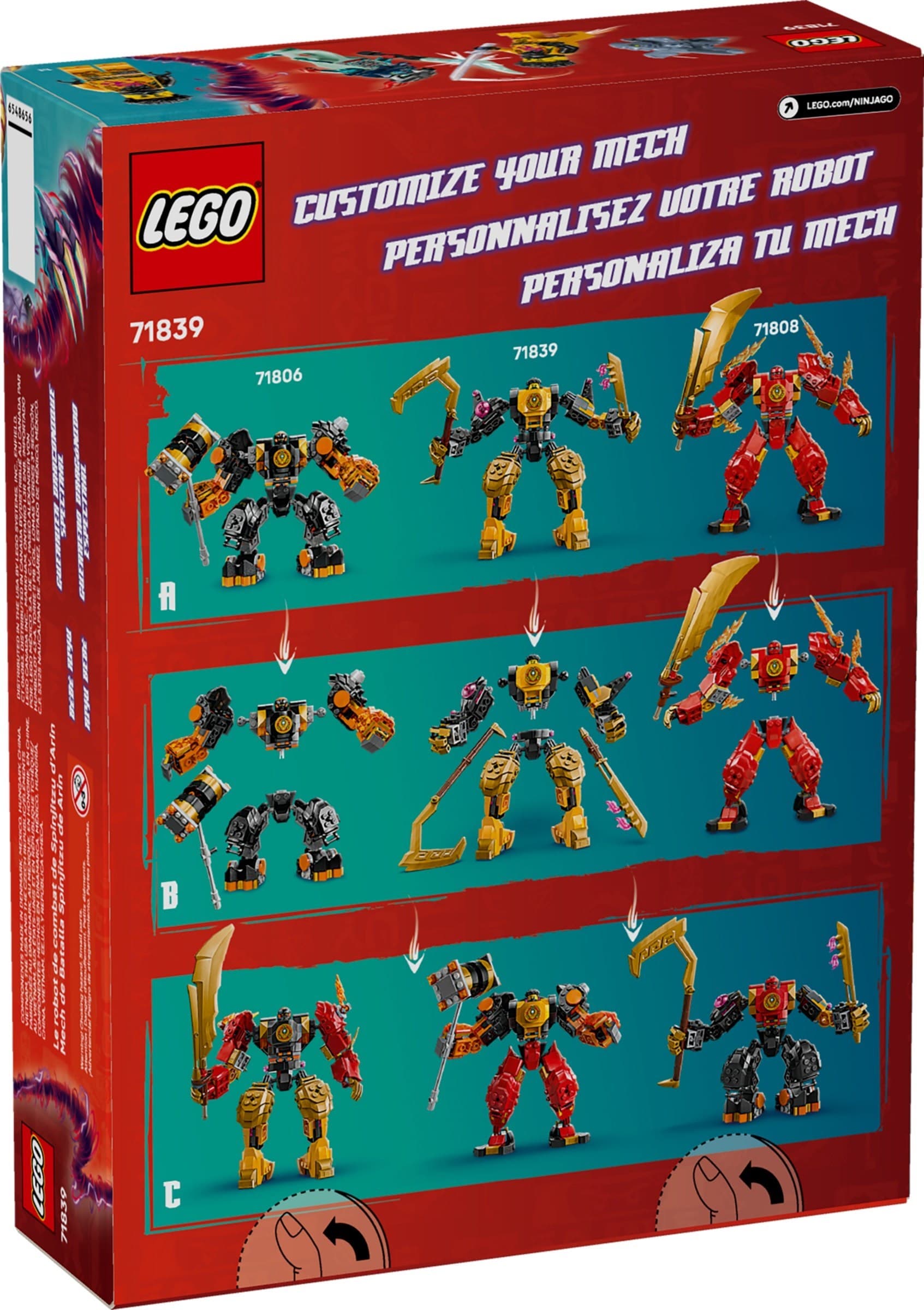 Arin's Spinjitzu Battle Mech