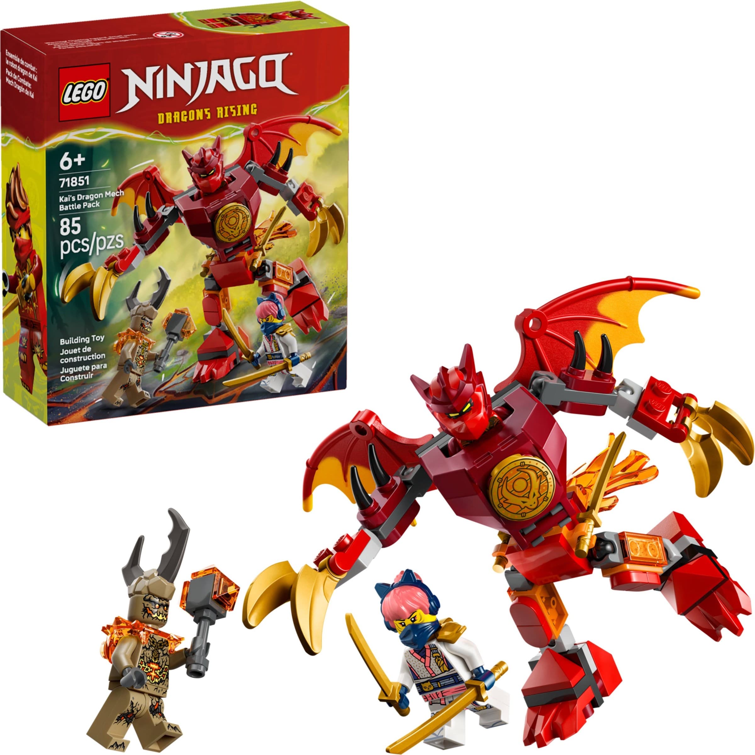 Kai's Dragon Mech Battle Pack