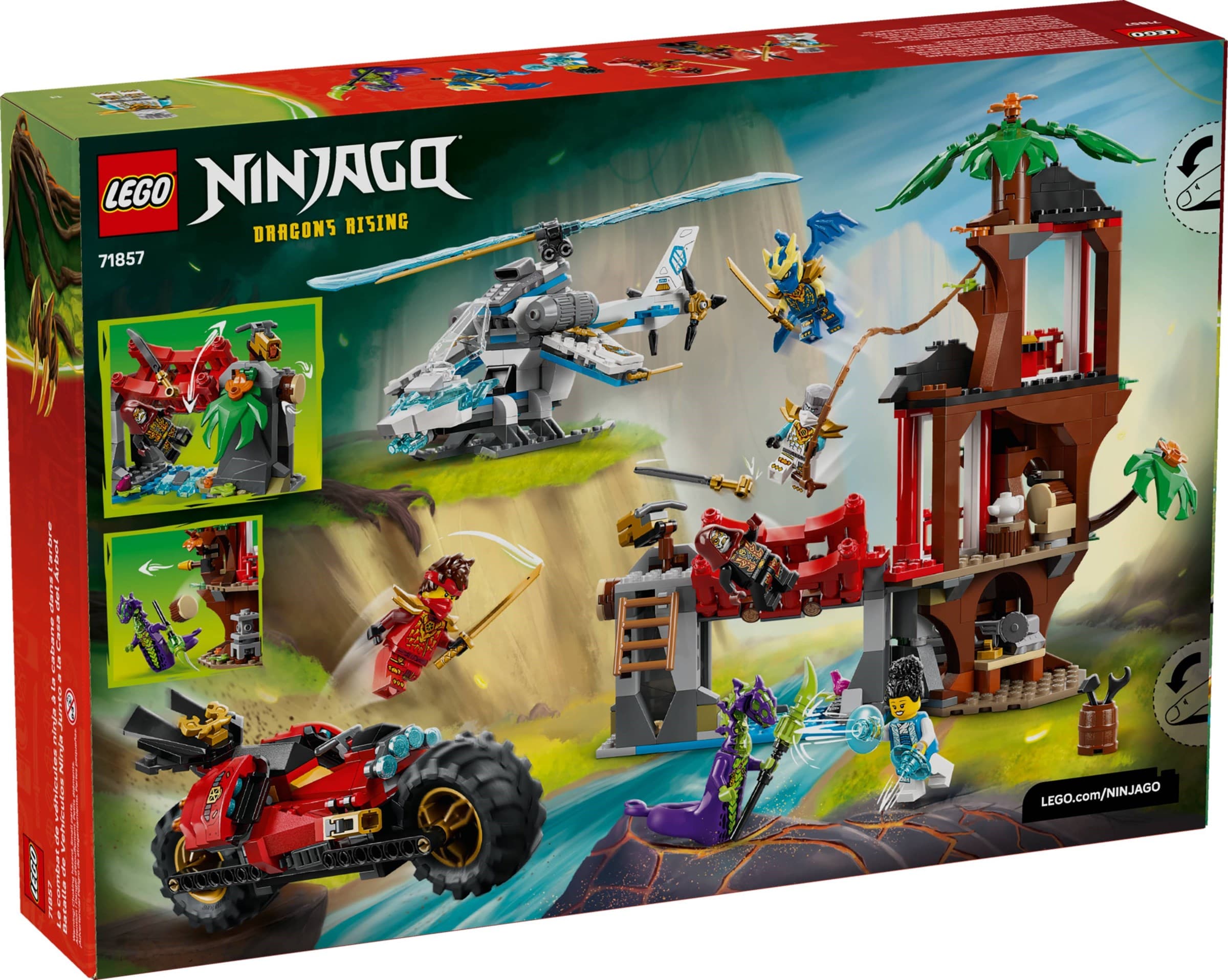 Ninja Vehicle Tree House Battle