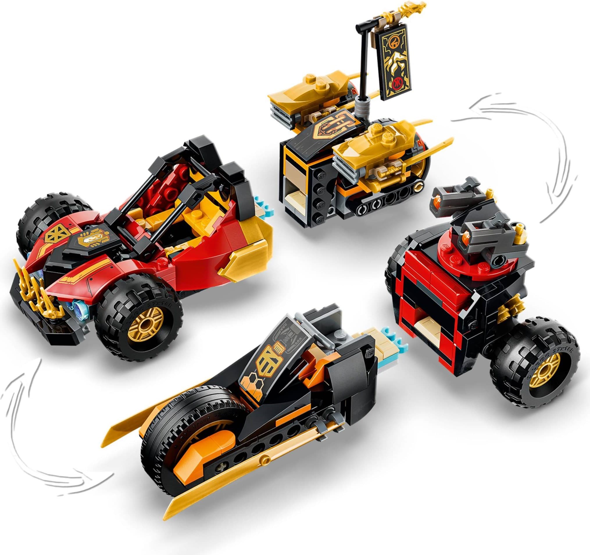 Kai and Cole's Combiner Vehicles