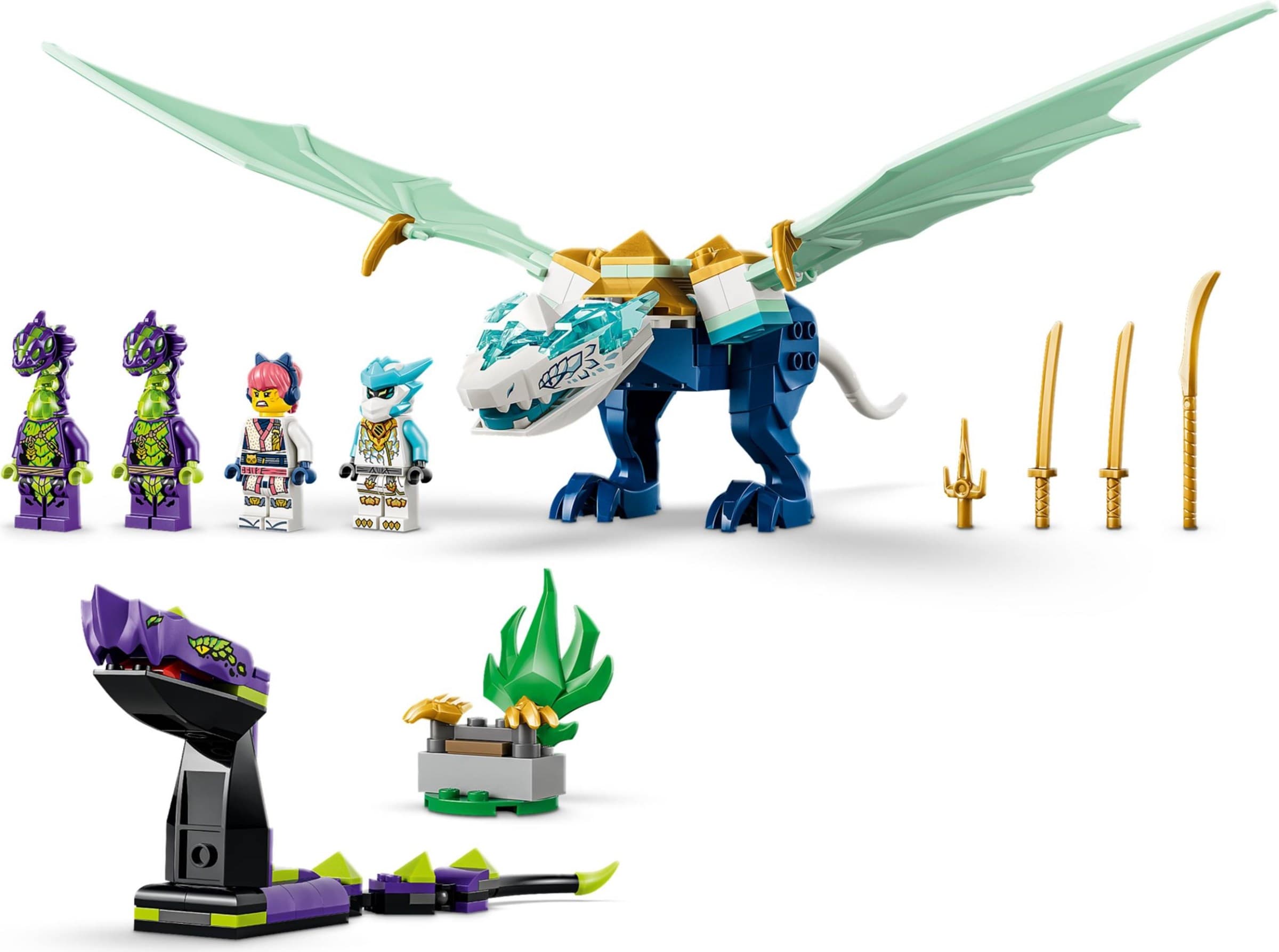 Zane's Ice Dragon Battle