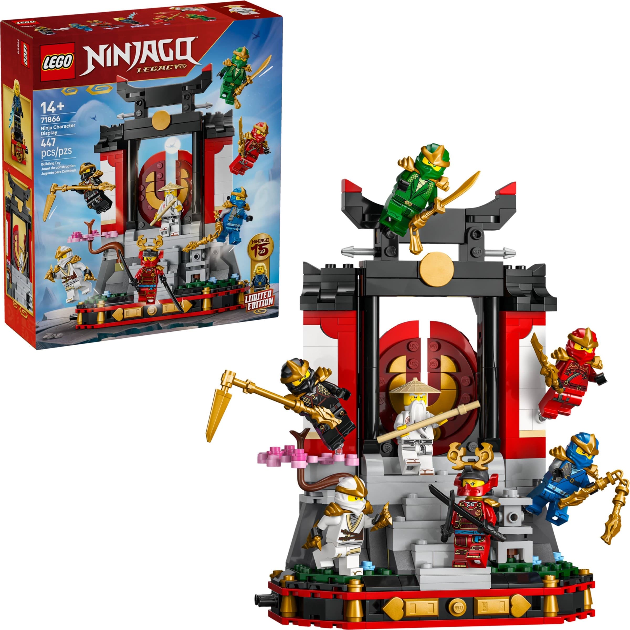 Ninja Character Display 15th Anniversary