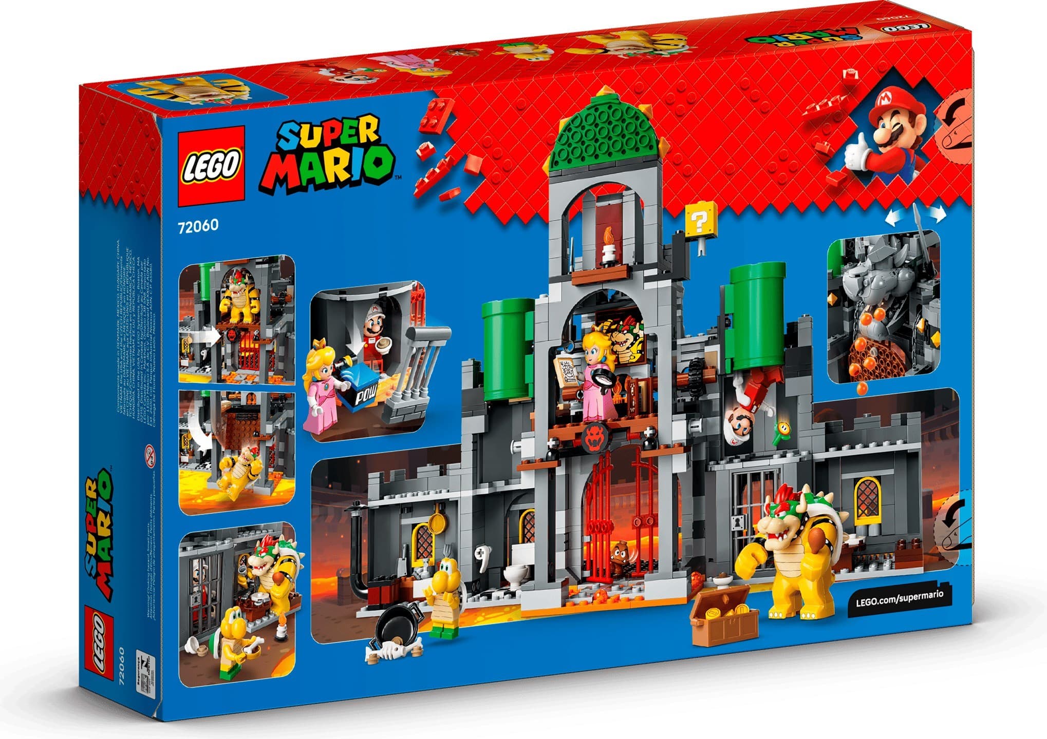 Fire Mario & Bowser's Castle