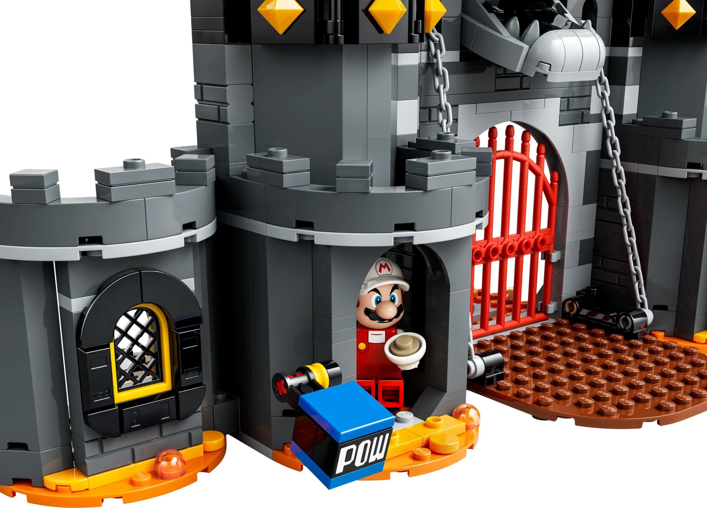 Fire Mario & Bowser's Castle